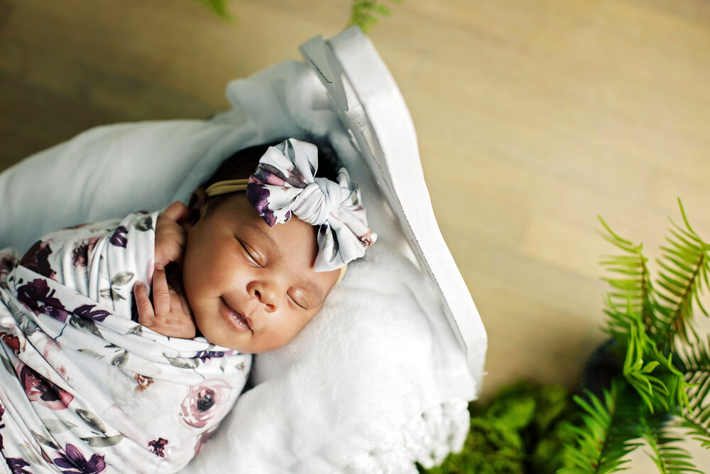 Trunetta Atwater Newborn Photography Jackson, TN Memphis, Nashville African American Baby