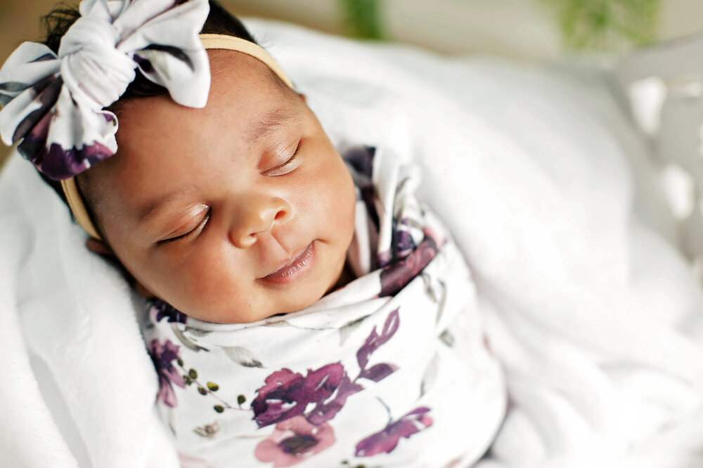 Trunetta Atwater Newborn Photography Jackson, TN Memphis, Nashville African American Baby