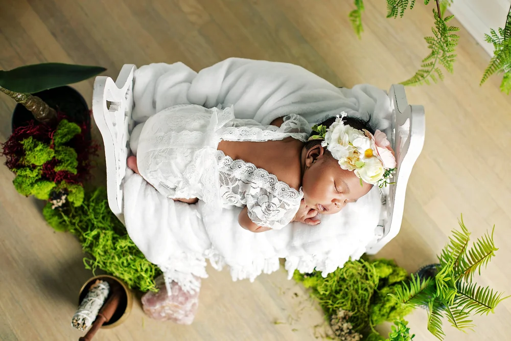 Trunetta Atwater Newborn Photography Jackson, TN Memphis, Nashville African American Baby