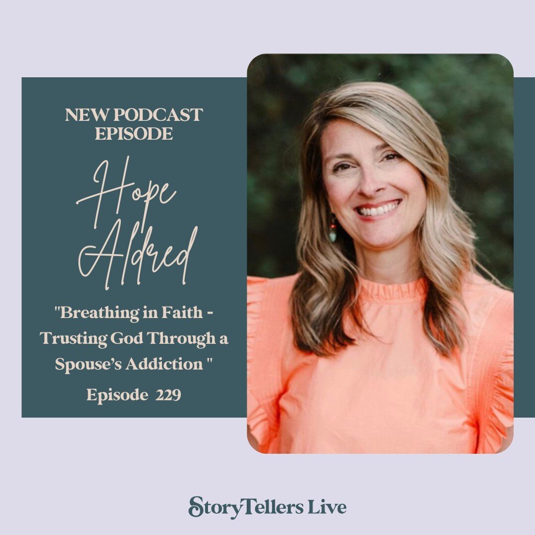Today's story is about finding hope through addiction. 💜⁠
⁠
Hope Aldred, from our @stl_statesboro community, shares her story of walking in faith and letting go of control in the midst of her husband&rsquo;s battle with addiction. She'll encourage y