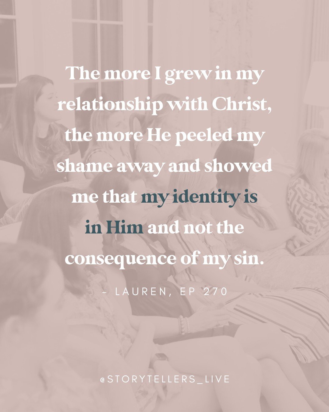 Your identity is not tied to your past mistakes. Your shame has been washed away by the redeeming blood of Christ. Walk in that freedom today! ⁠
⁠
Listen to Lauren's story about God's redeeming love through an unplanned pregnancy &gt; &gt; &gt; link 