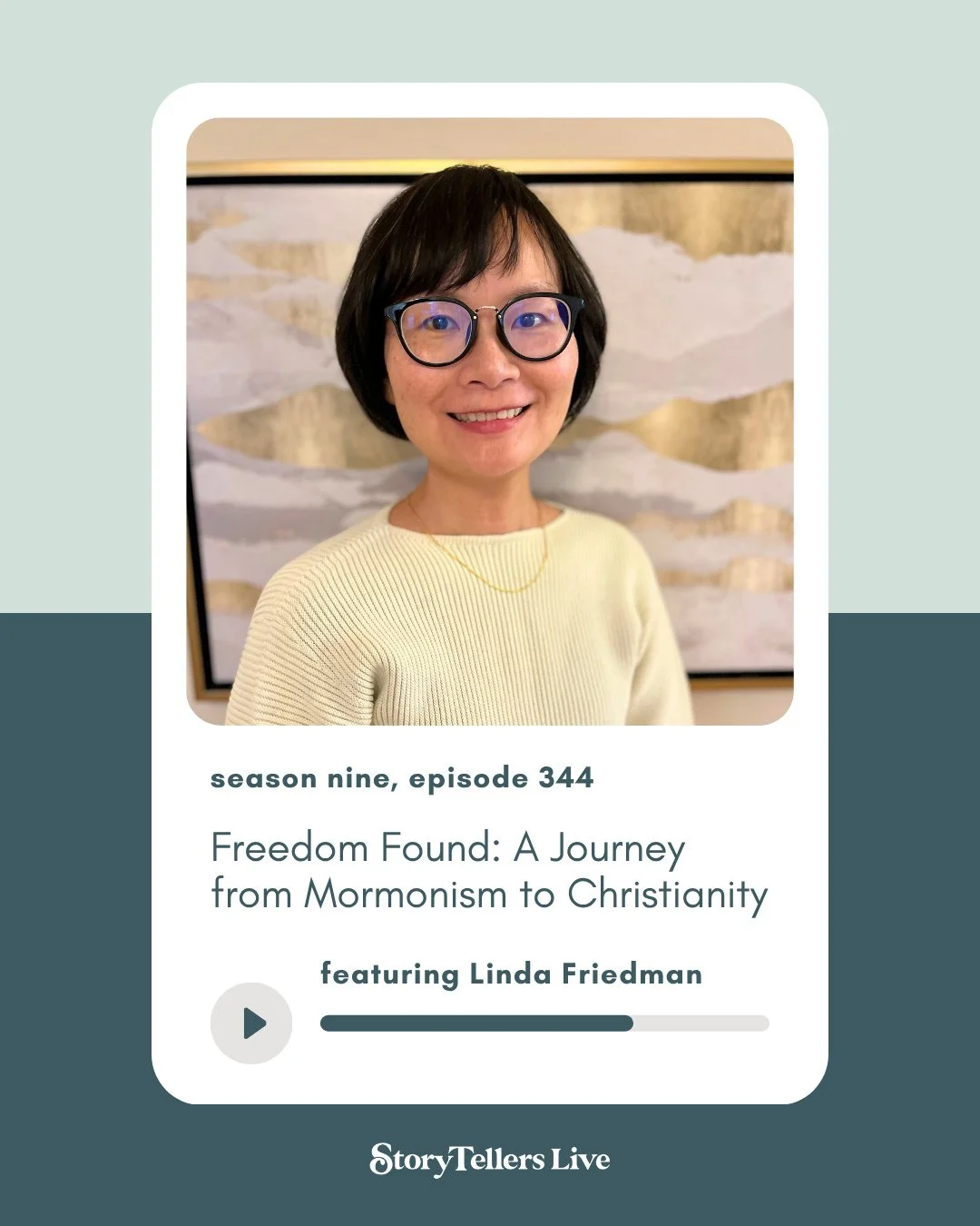 We&rsquo;re kicking off a brand-new 3-week series exploring religion vs. relationship with Jesus &mdash; and it starts with an incredible story. 🙌⁠
⁠
Meet Linda Friedman, from our @stl_raleigh community.⁠
Raised in Taiwan with a Taoist and Buddhist 