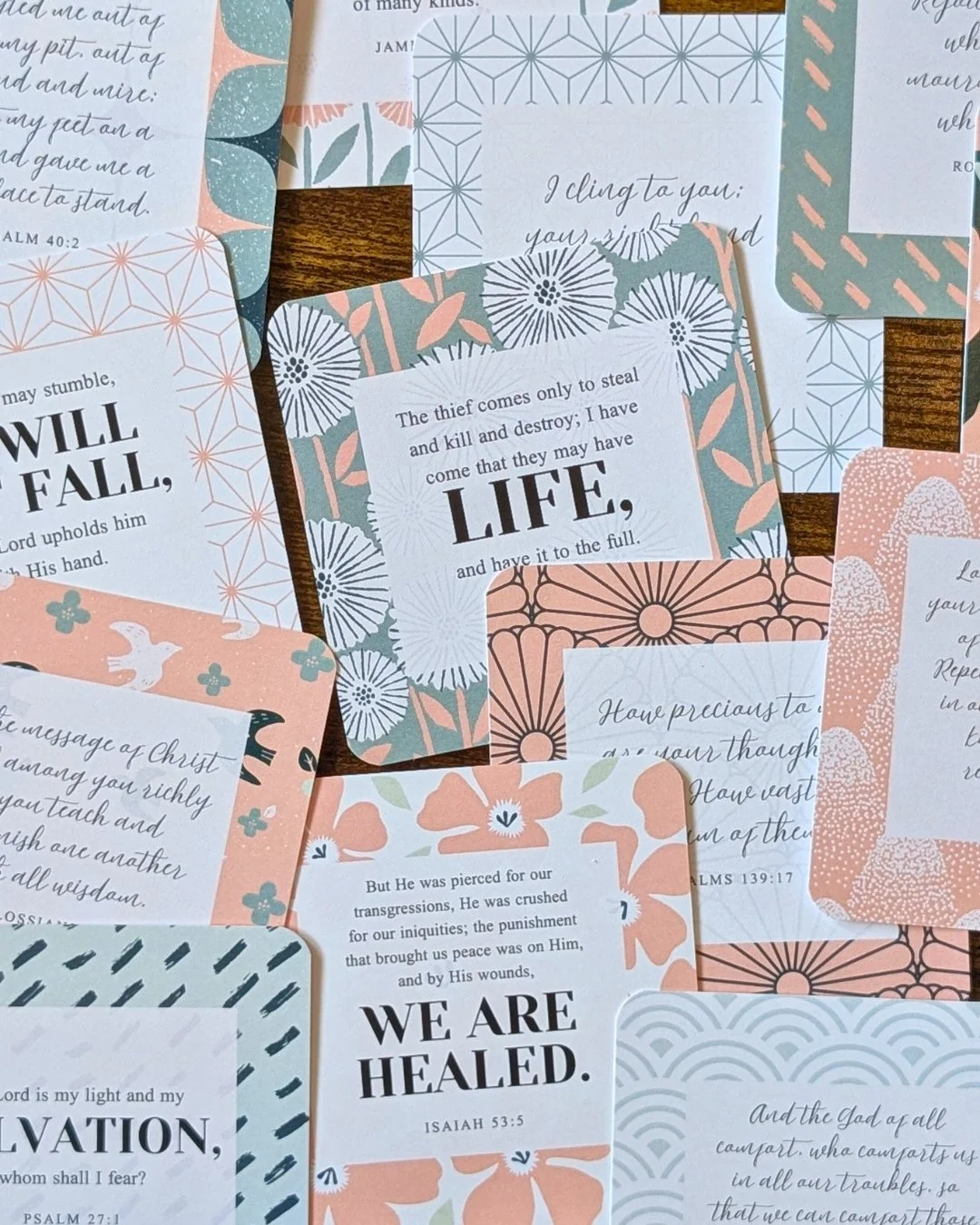 The Christmas season is here! ✨🎁⁠
We&rsquo;re so excited to share our very first STL Christmas Shop &mdash; filled with meaningful gifts that share the hope found in Jesus. 💛⁠
⁠
✨ Season 8 Scripture Cards &ndash; $15⁠
✨ Season 7 Scripture Cards &nd