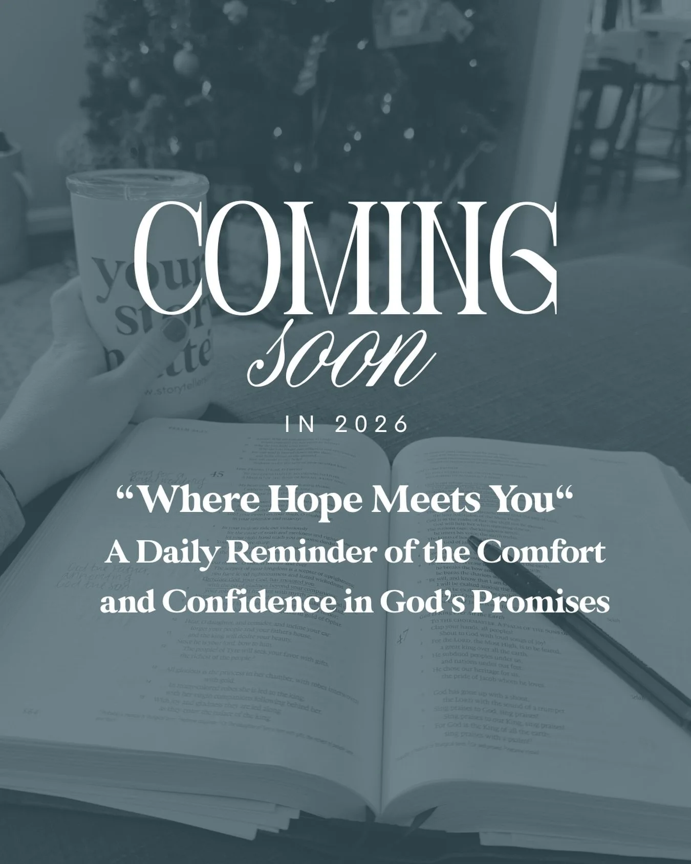 We have some exciting news for you!✨⁠
⁠
In 2026, we&rsquo;re bringing you the first-ever StoryTellers Live 31-Day Devotional!⁠
⁠
A month of daily encouragement and biblical truth, all rooted in real stories of God&rsquo;s faithfulness shared by women