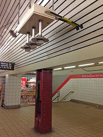 DAS access point in New York City subway