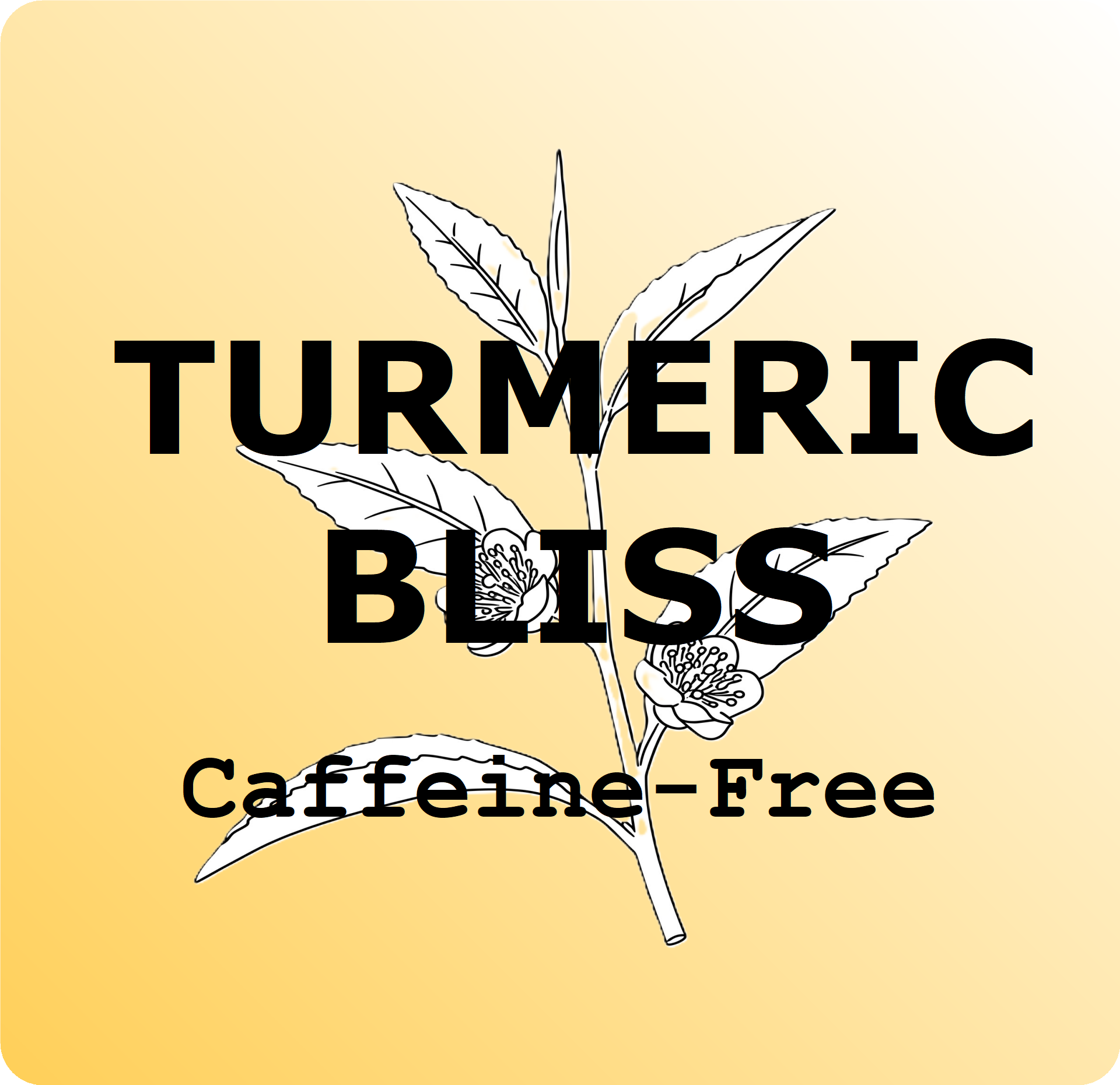 Turmeric Bliss - Herbal Tea 2oz