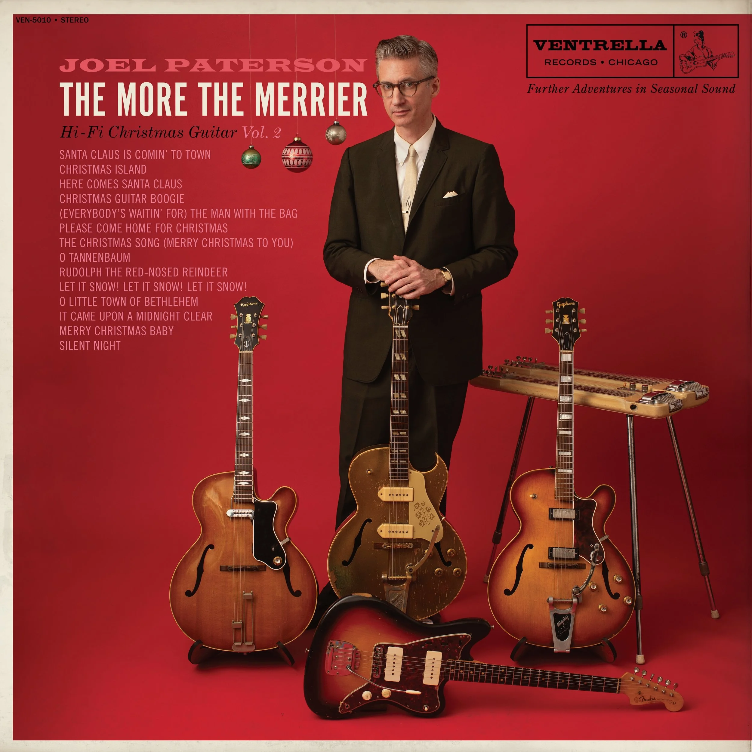   JOEL PATERSON   “The More The Merrier” Album Cover  