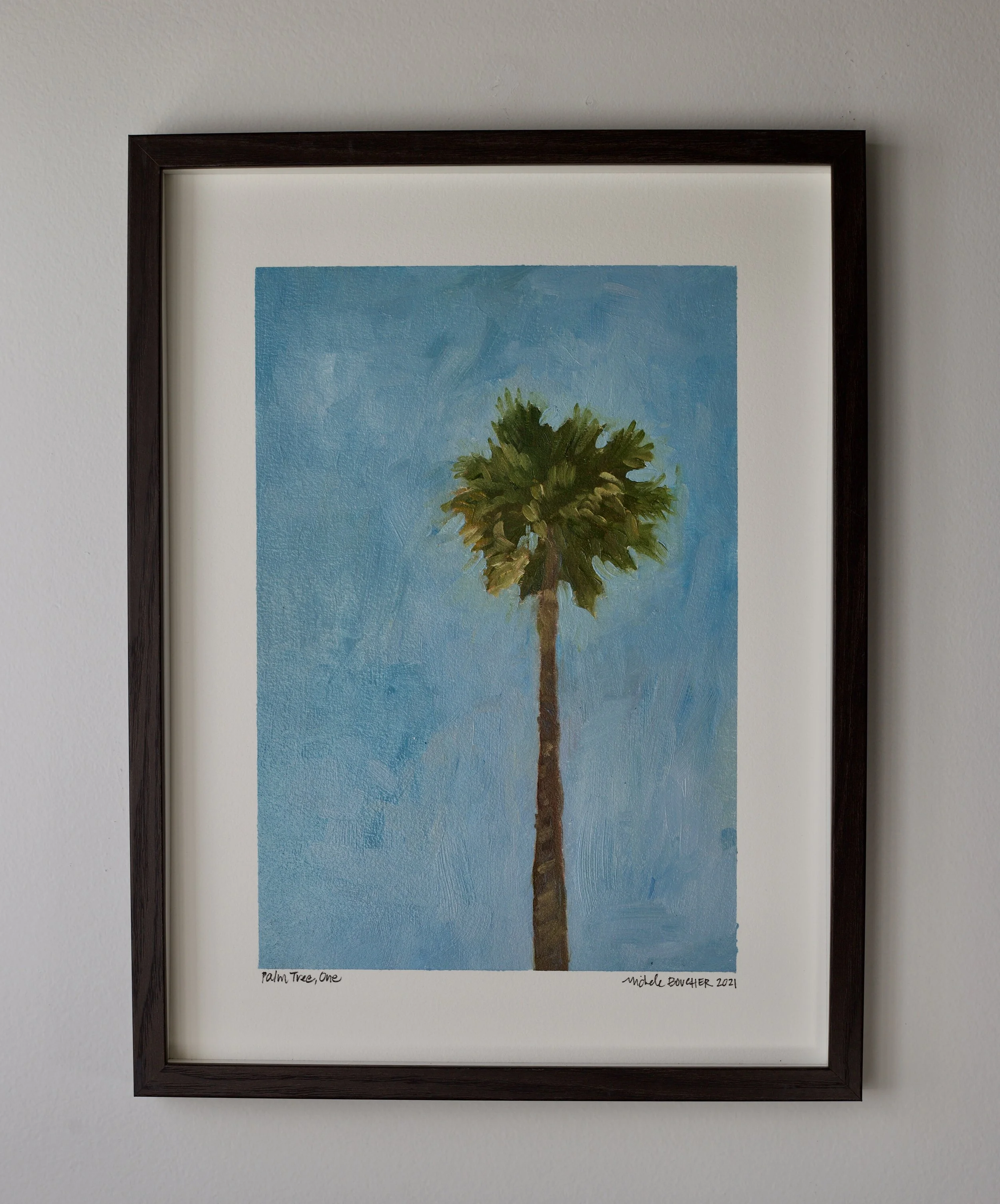 Palm Tree, One