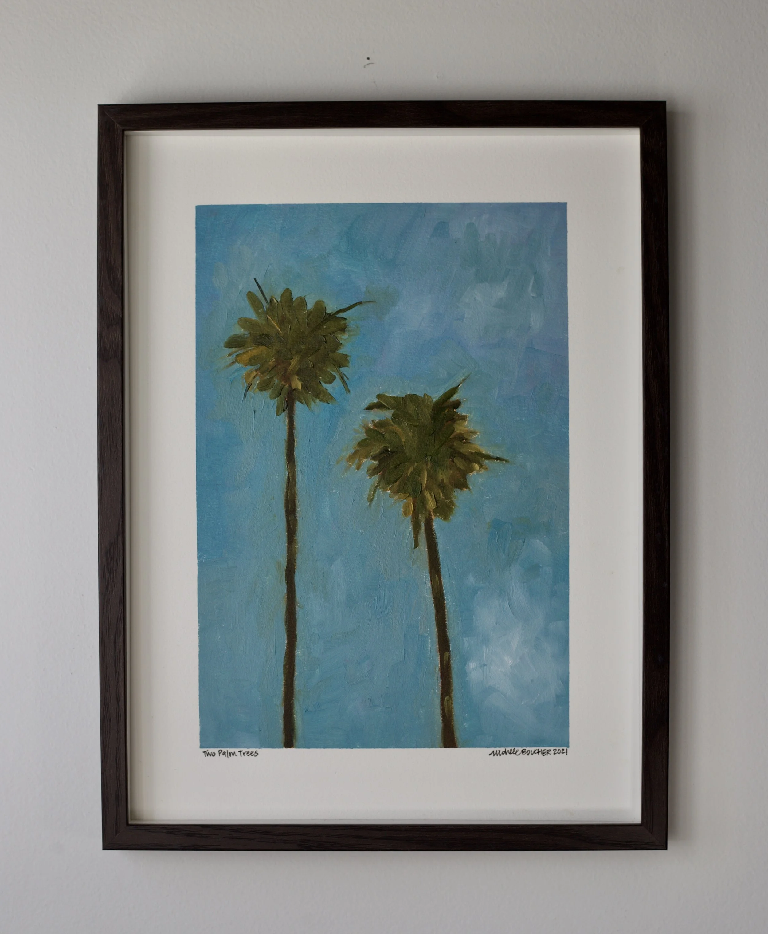 Two Palm Trees