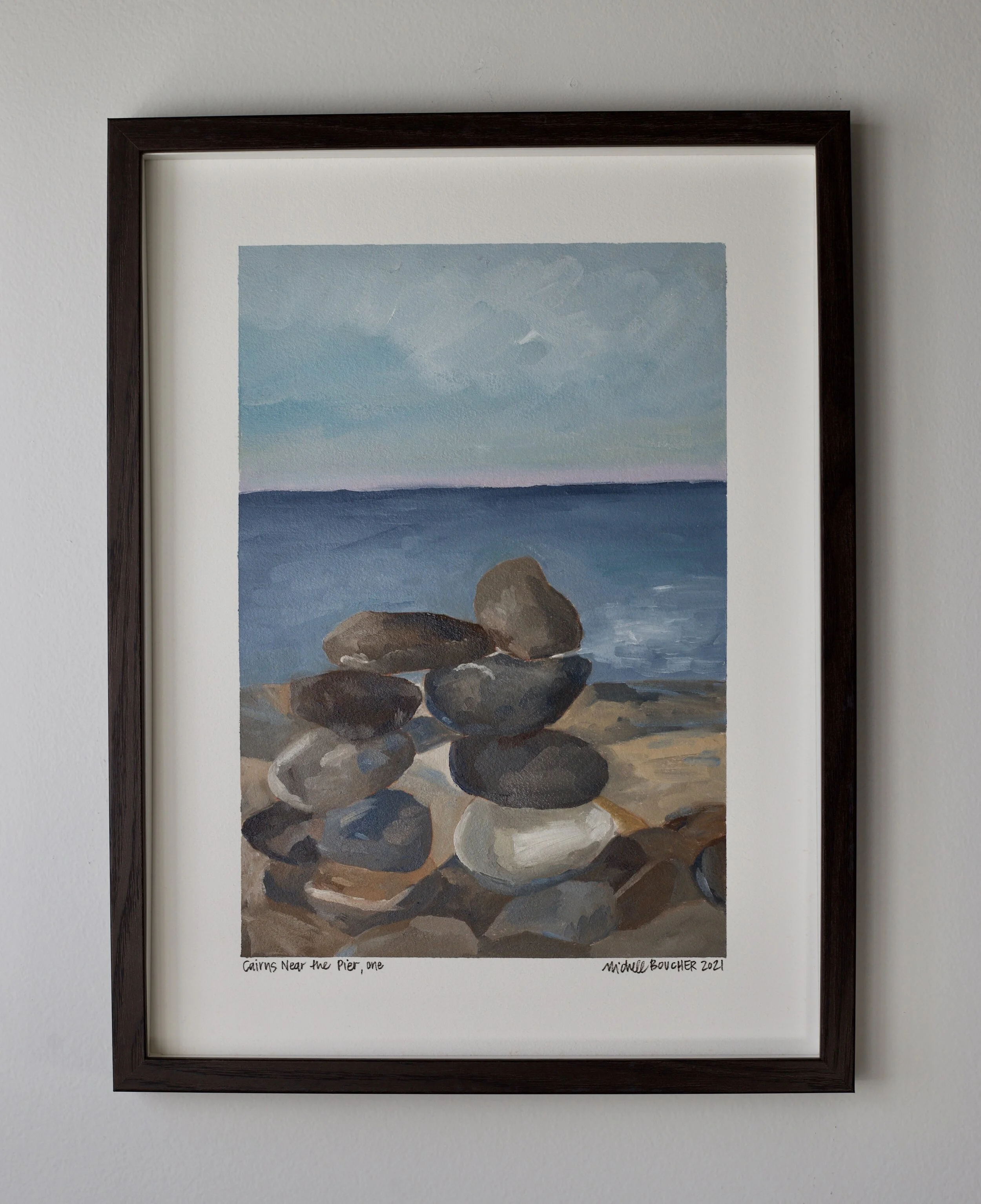 Cairns Near the Pier, One