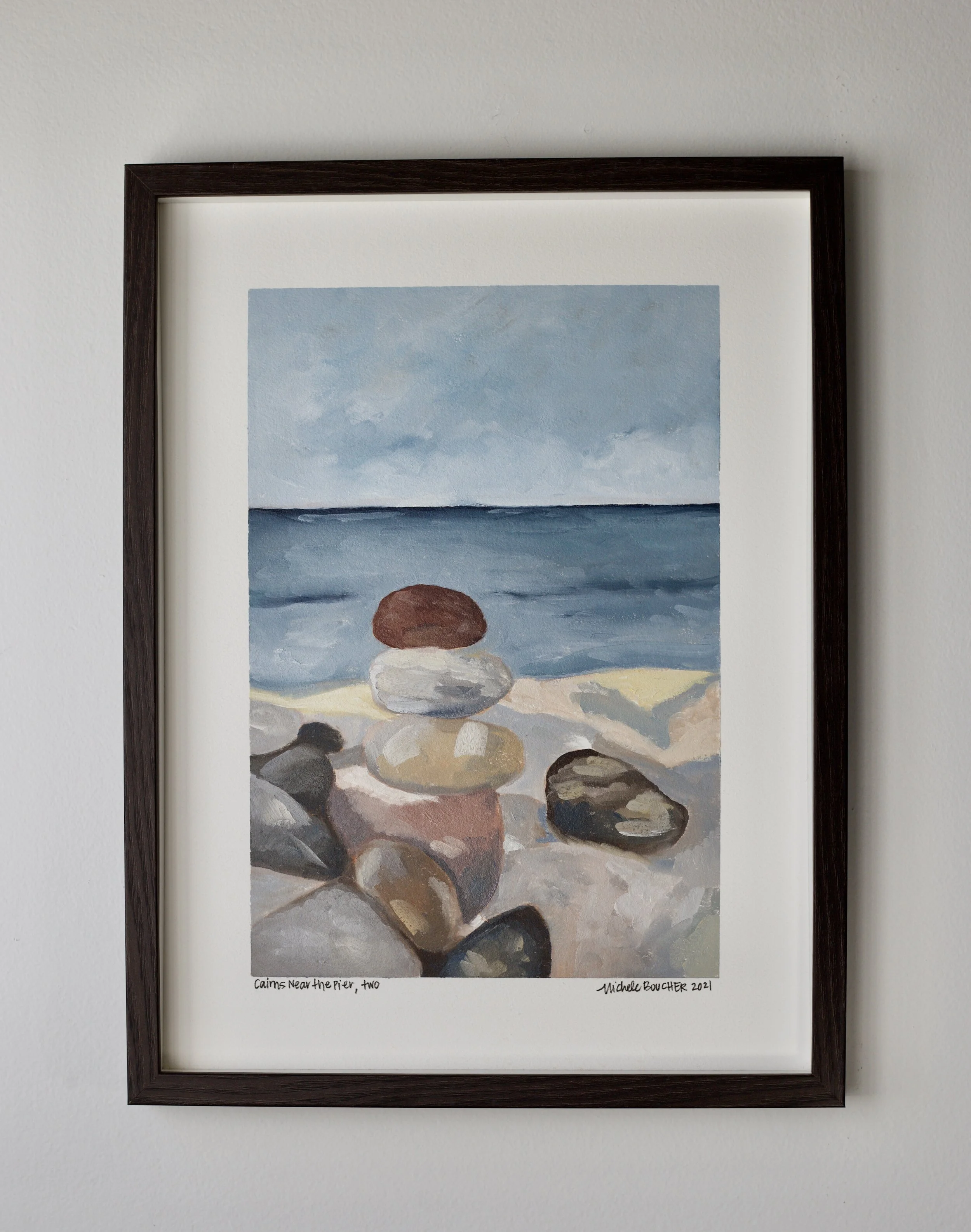 Cairns Near the Pier, Two