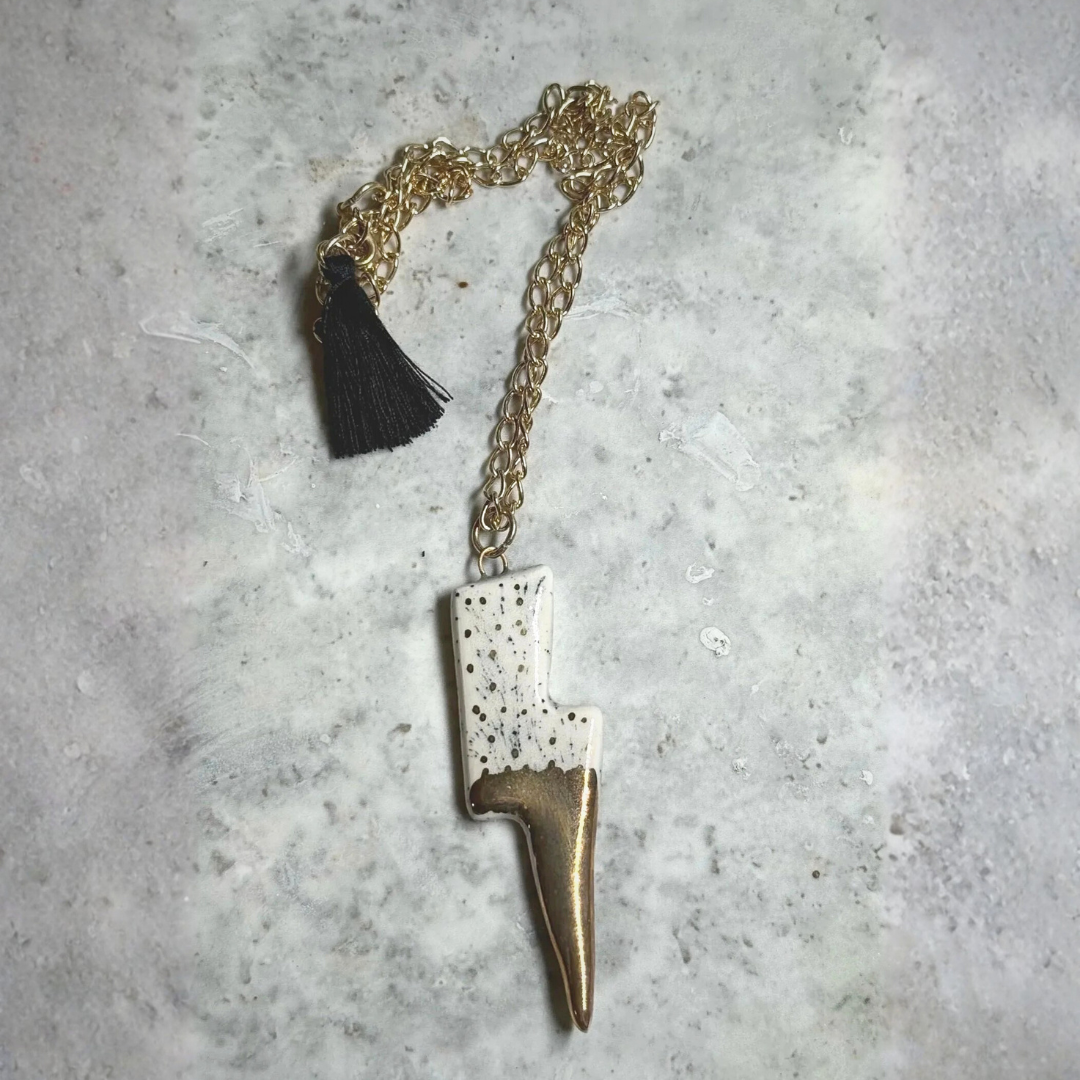 Lightning Bolt necklace (Seconds)