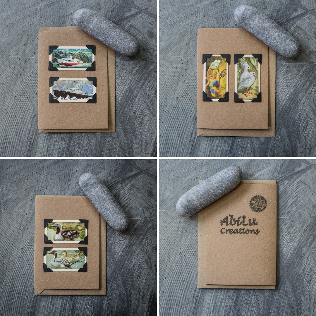 Vintage Tea Cards Greetings Card (Clearance)