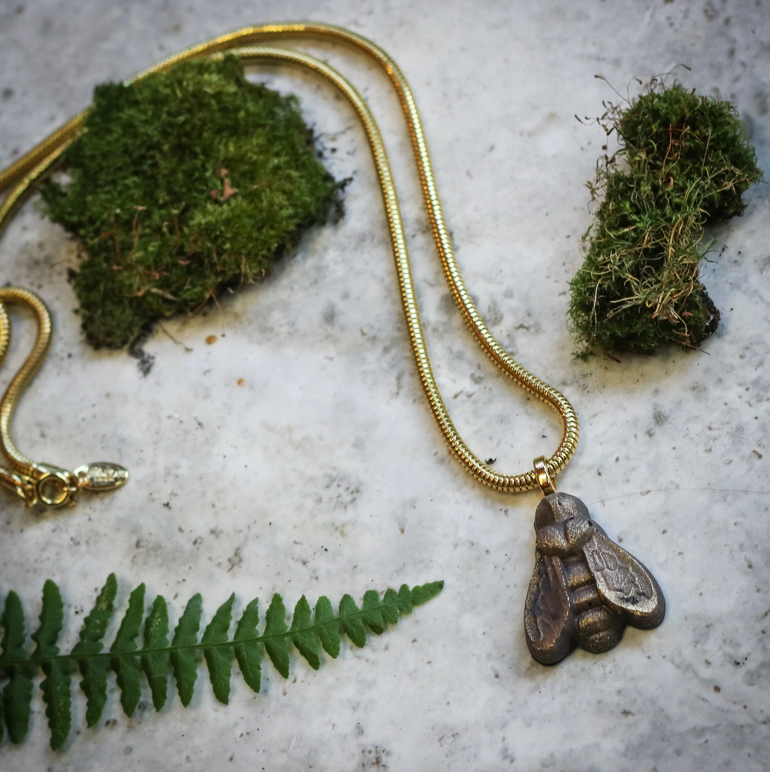 Mr Bumble Bee Necklace