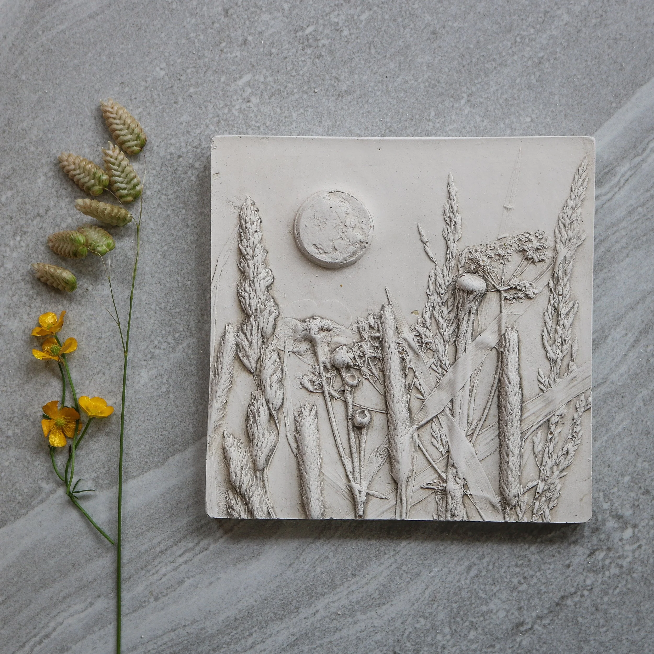 Moonlit Botanicals Print Tile