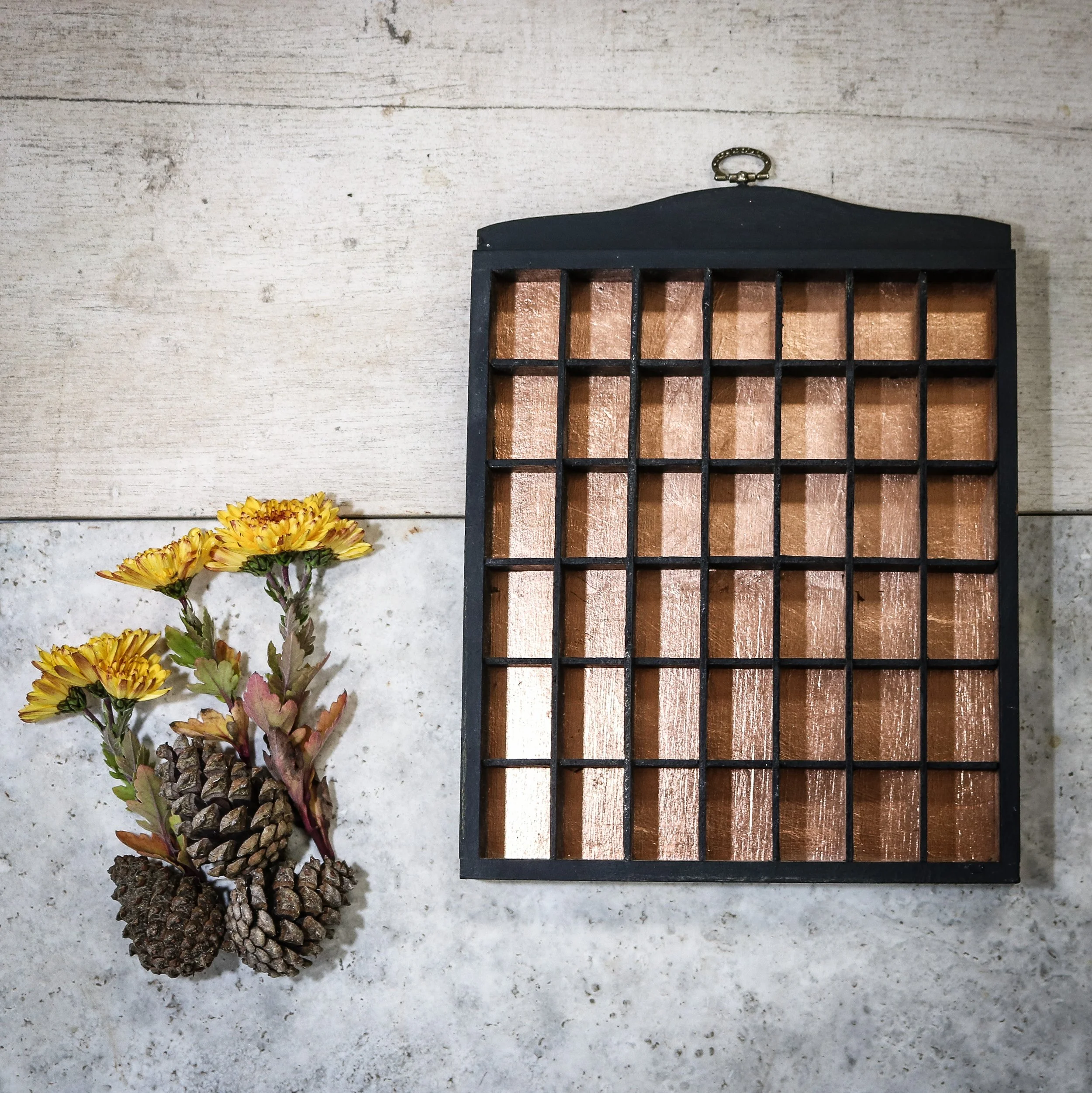 Foragers Finds Upcycled Collectors Shelf
