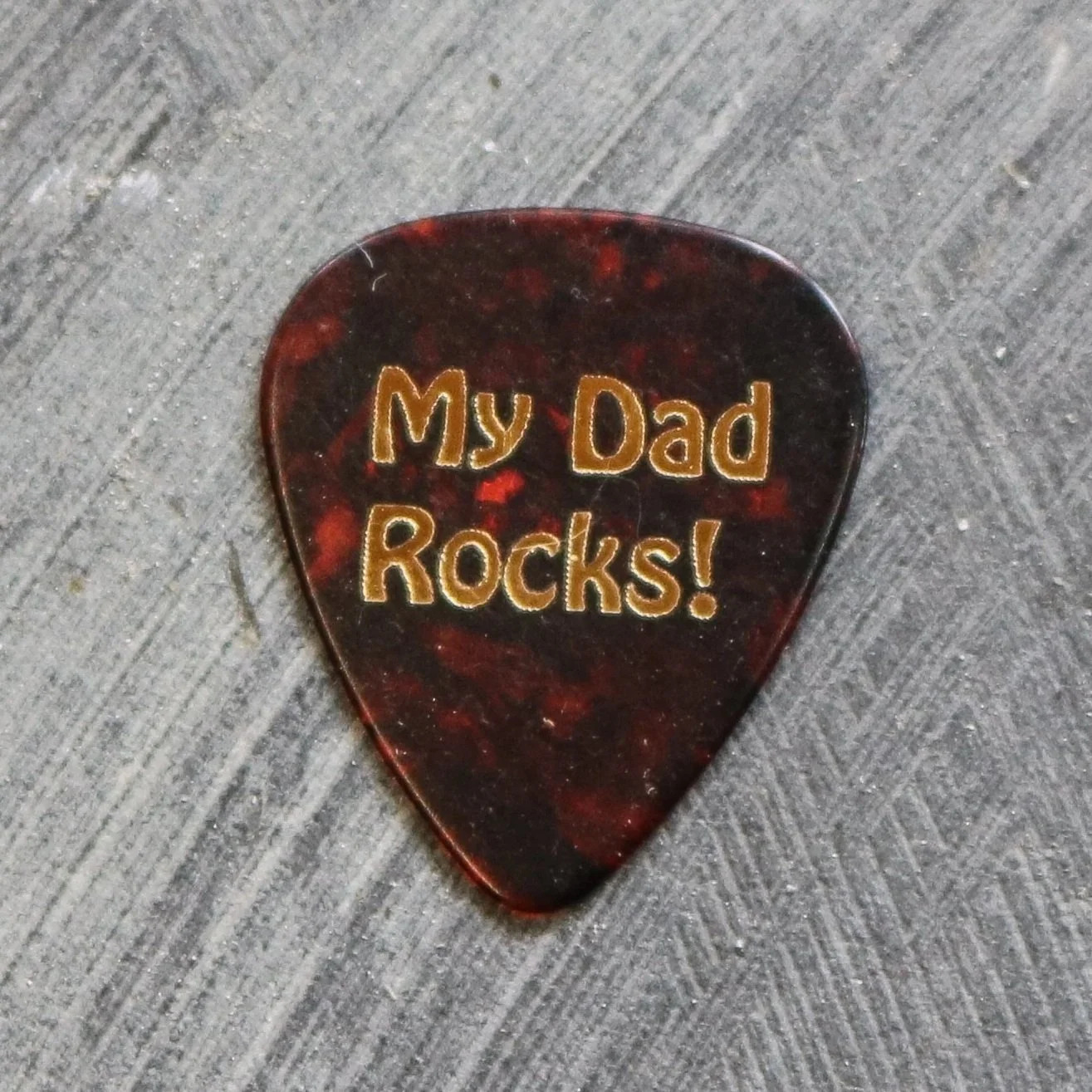 My Dad Rocks Plectrum (End of Line)