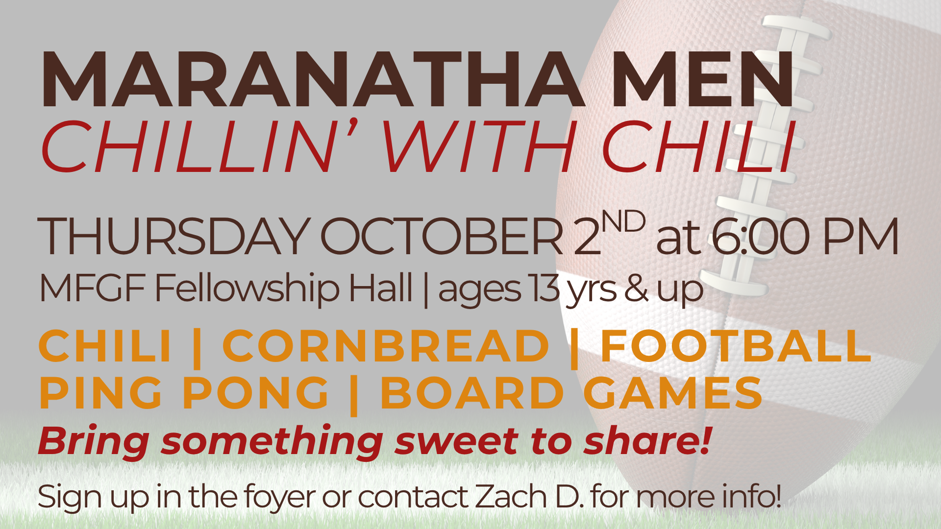 MENS Chillin' with Chili