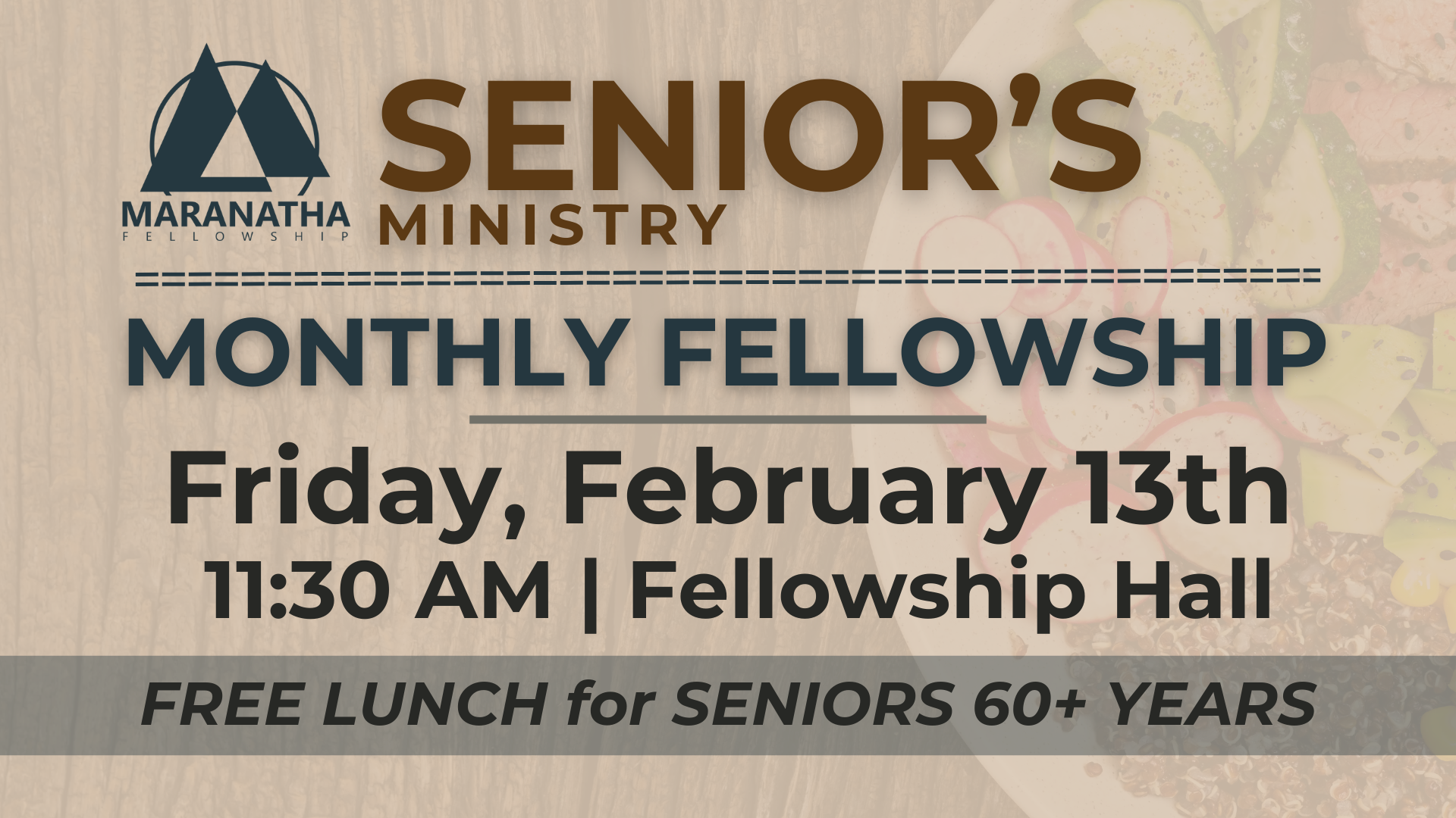 Seniors' Luncheon
