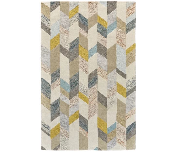 hand-tufted gray - gold area rug.JPG