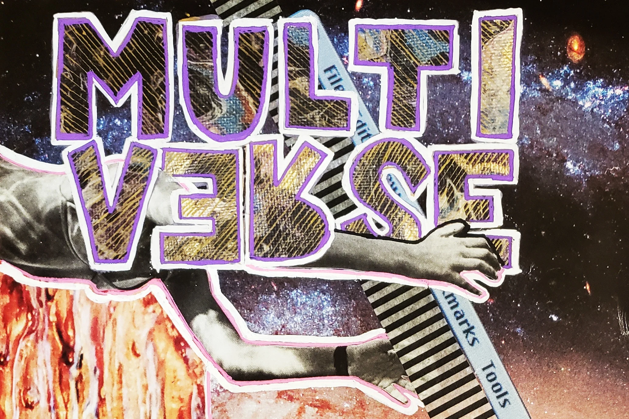 Collaged Poster Made By: Debbie Dixon @debb.design on IG