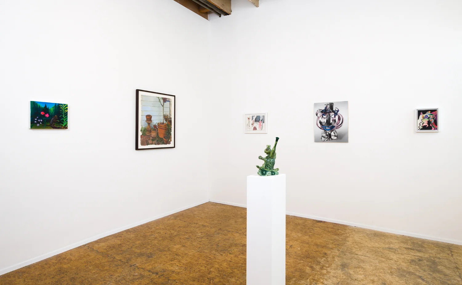 Oro En Paz Installation View BBQLA, Los Angeles, 2017