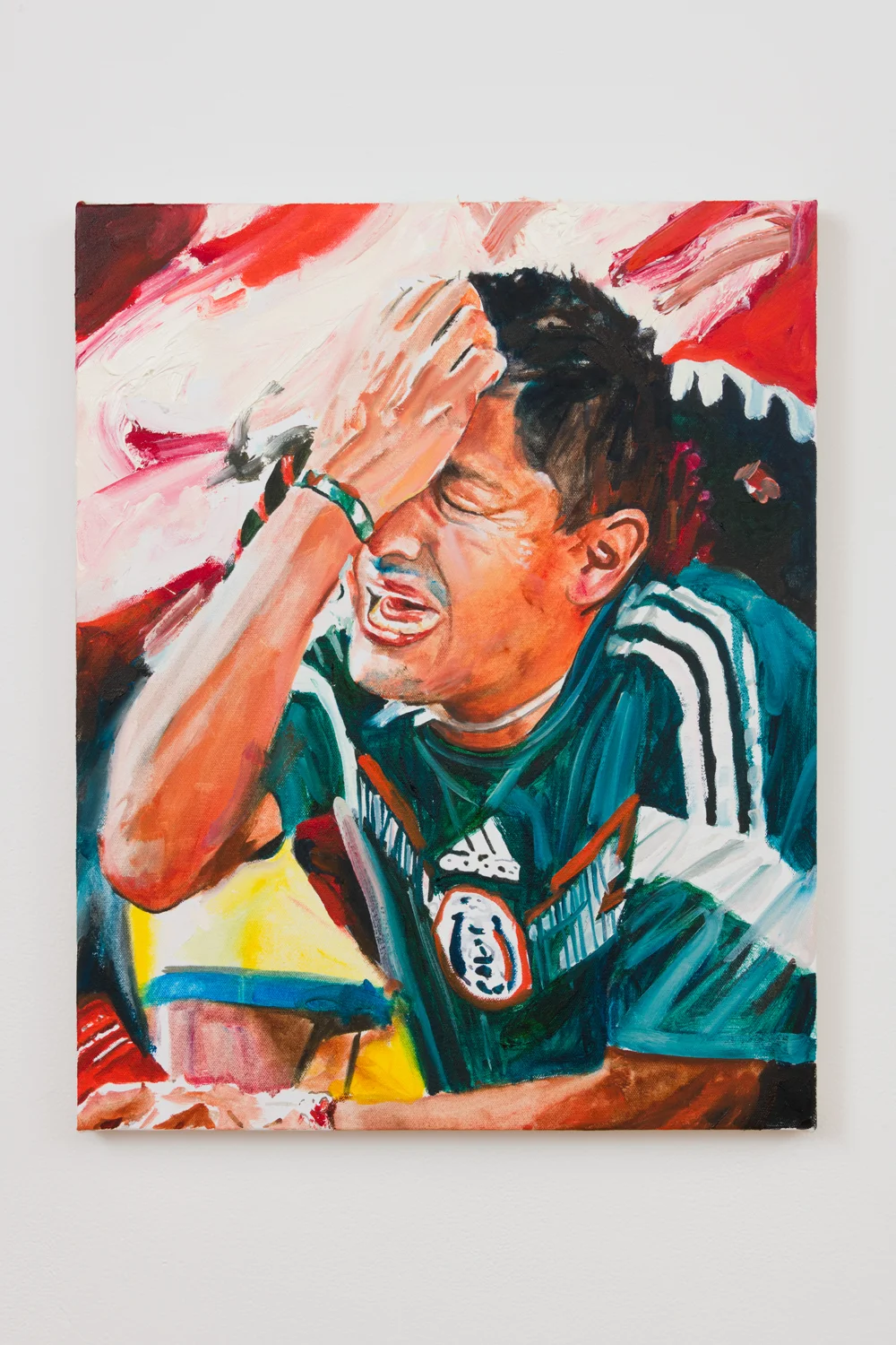 Conrad Ruiz Fear II, 2017 oil on canvas 20 x 16 in.