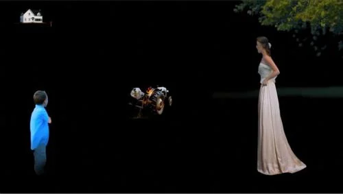 Dan Flanagan friend part, 2012 5 minutes, 12 seconds presented by BBQLA at the LA FOCUS Microcinema (video still)