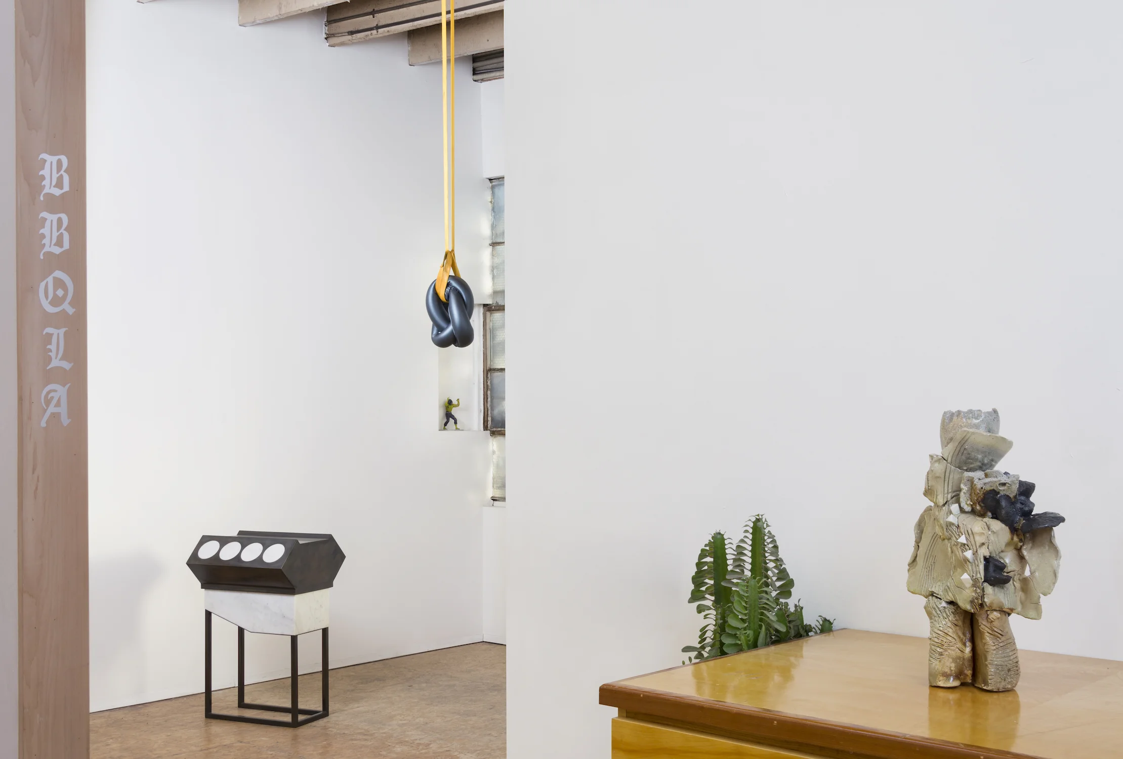 Slightly Undercooked Installation View BBQLA, Los Angeles, 2016