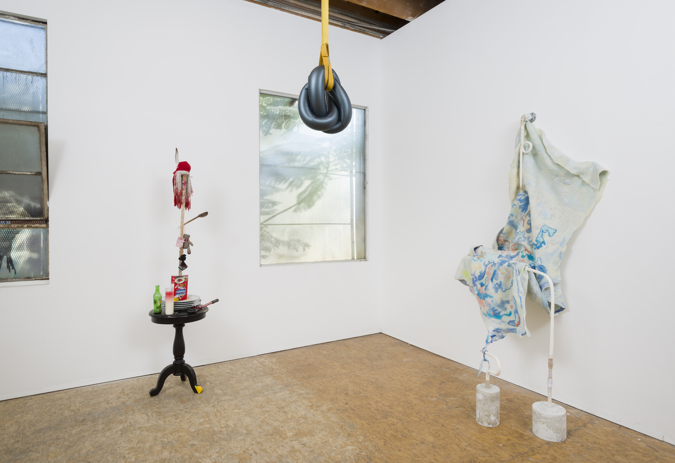 Slightly Undercooked Installation View BBQLA, Los Angeles, 2016