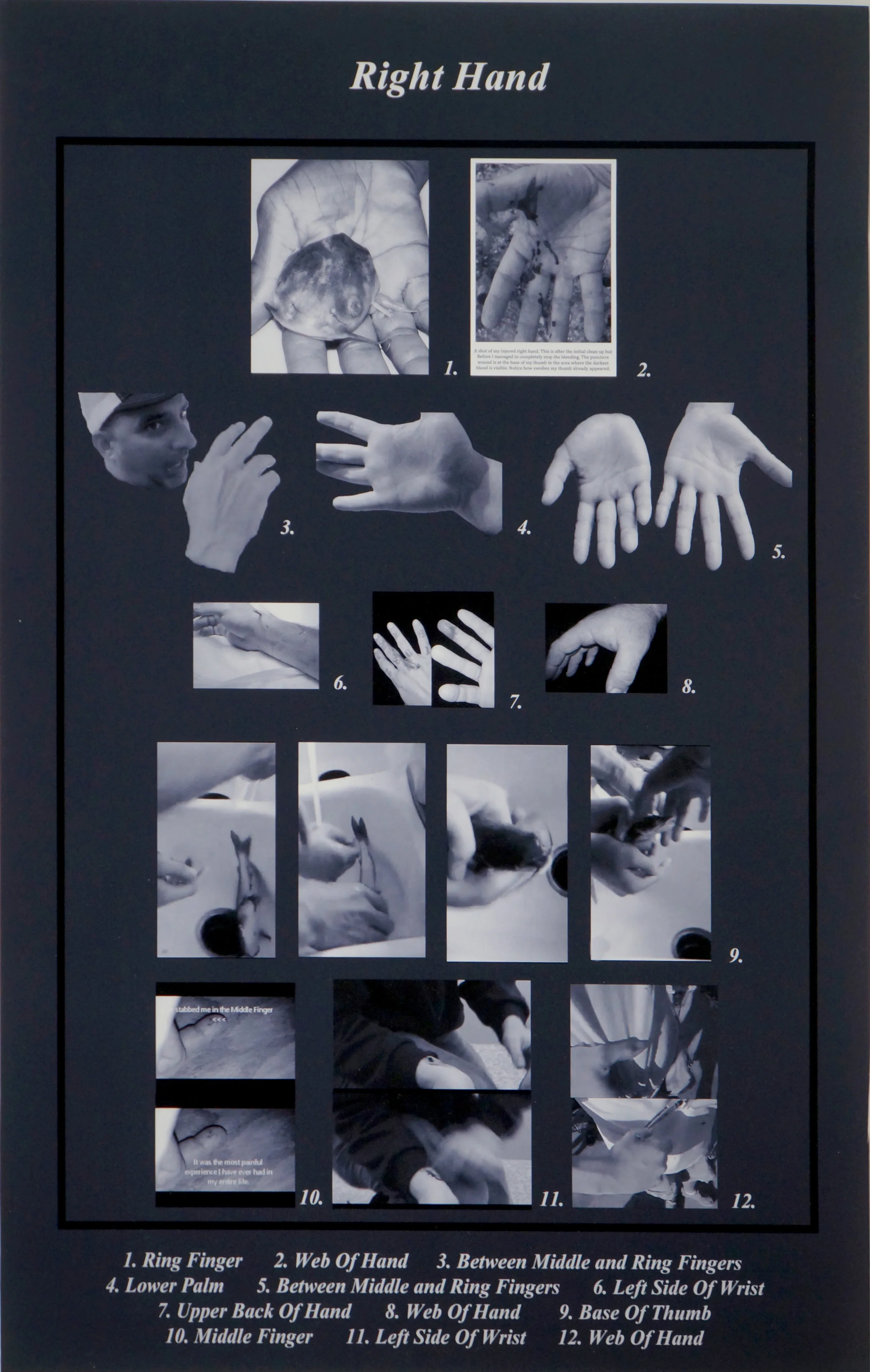Wade Winslow (meatgrinder) Right Hand , 2018 digital print on paper 18 ½ x 12 in.