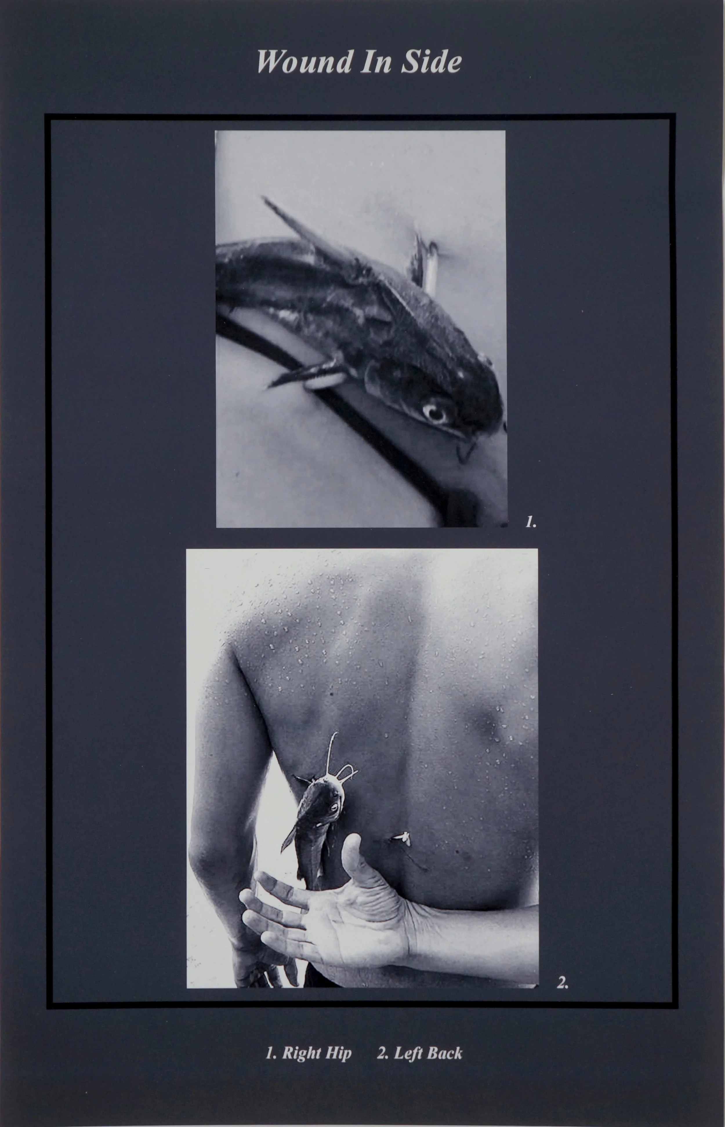 Wade Winslow (meatgrinder) Wound in Side, 2018 digital print on paper 18 ½ x 12 in.