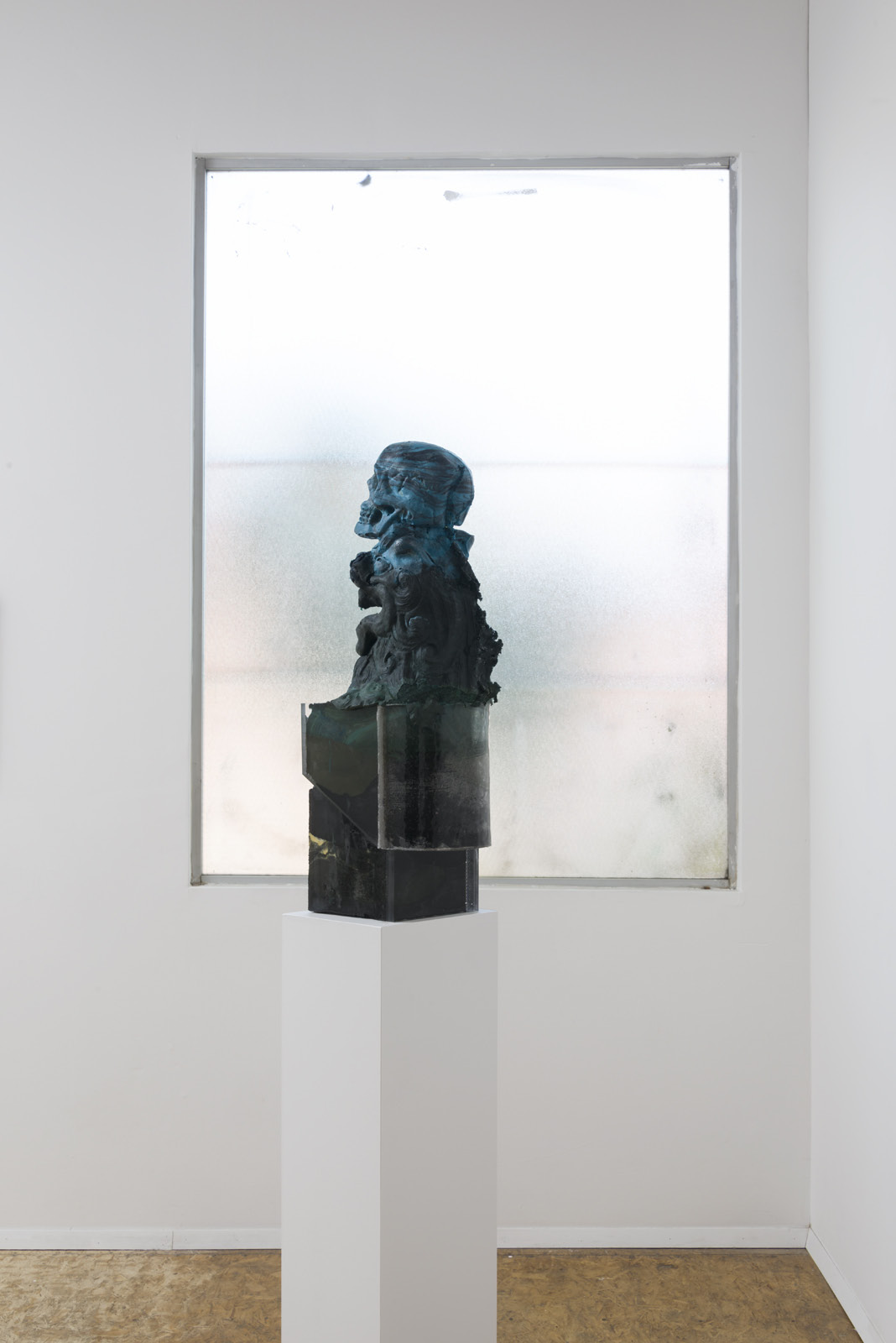  Emanuel Röhss  High Rise,  2016 pigmented urethane foam, acrylic glass, epoxy, urethane resin  10 ¼ x 8 x 28 ¼ in. 