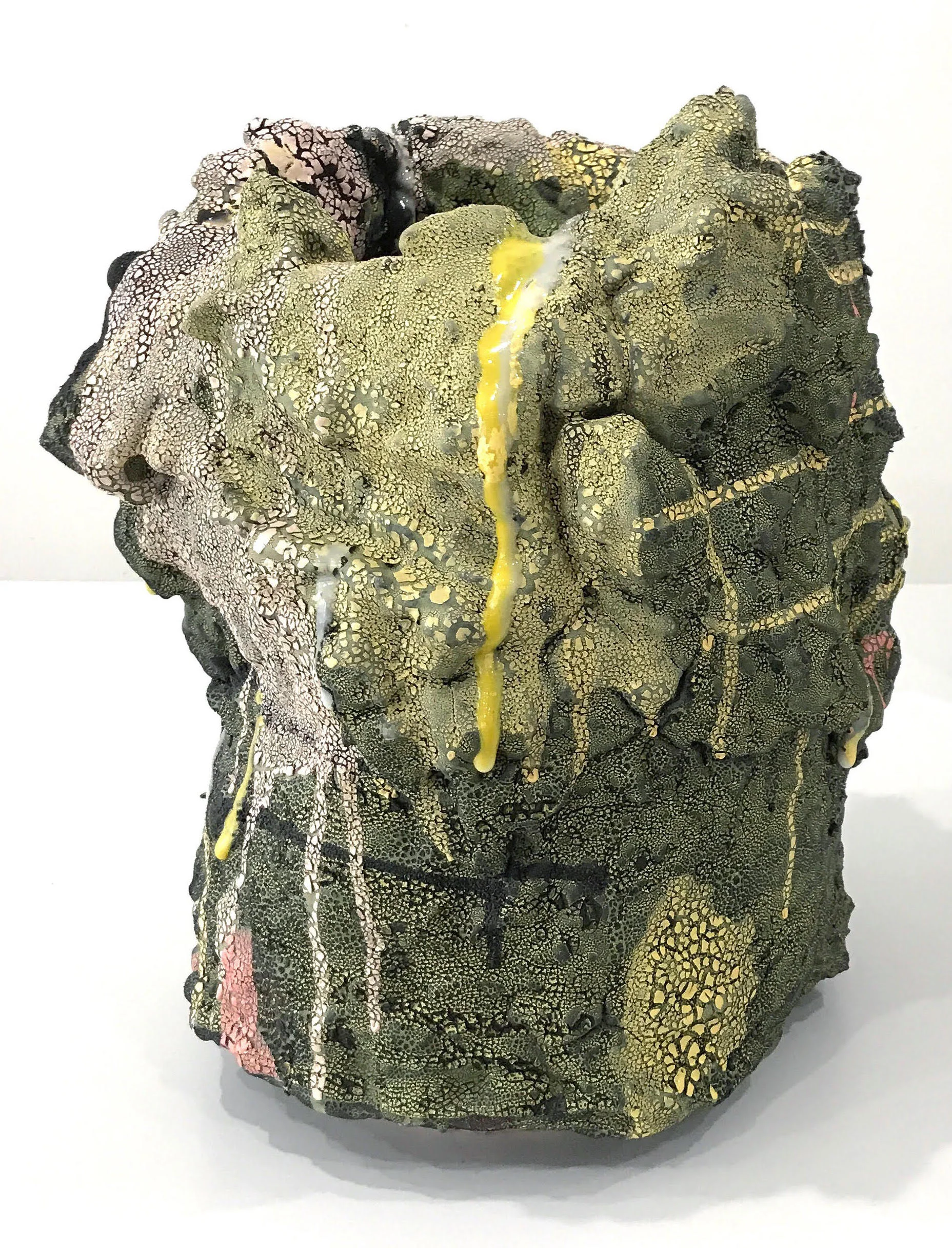 Brian Rochefort Vessel 234, 2017 ceramic, glaze 16 x 15 x 15 in.