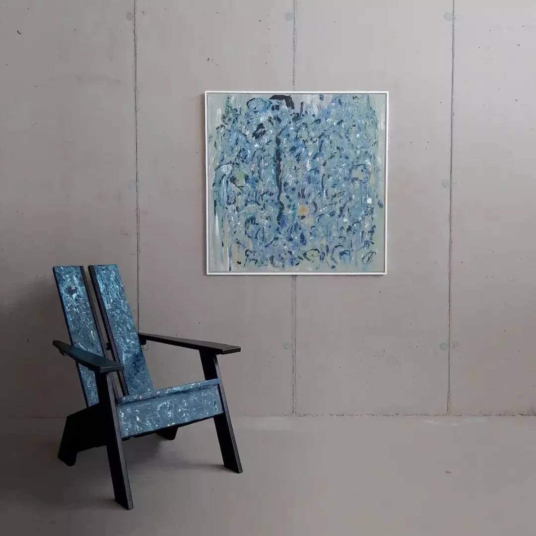 Hey, check it out, paintings, drawings and art objects from Bertram Castell, chairs from Mike Stuckey, open Saturday and Sunday from 2 to 5pm, Truckerhaus. 3665 Gutenbrunn