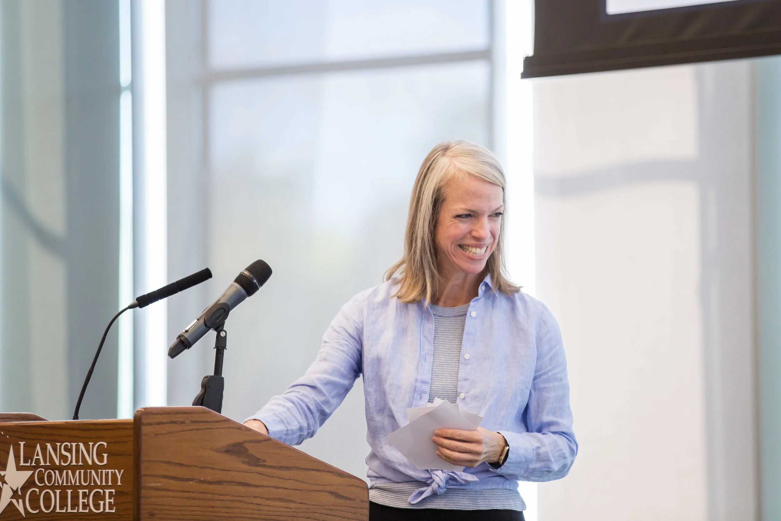 Lean In Michigan Conference, Lansing Community College. Copyright 2018 Tania Watt Creative, LLC.