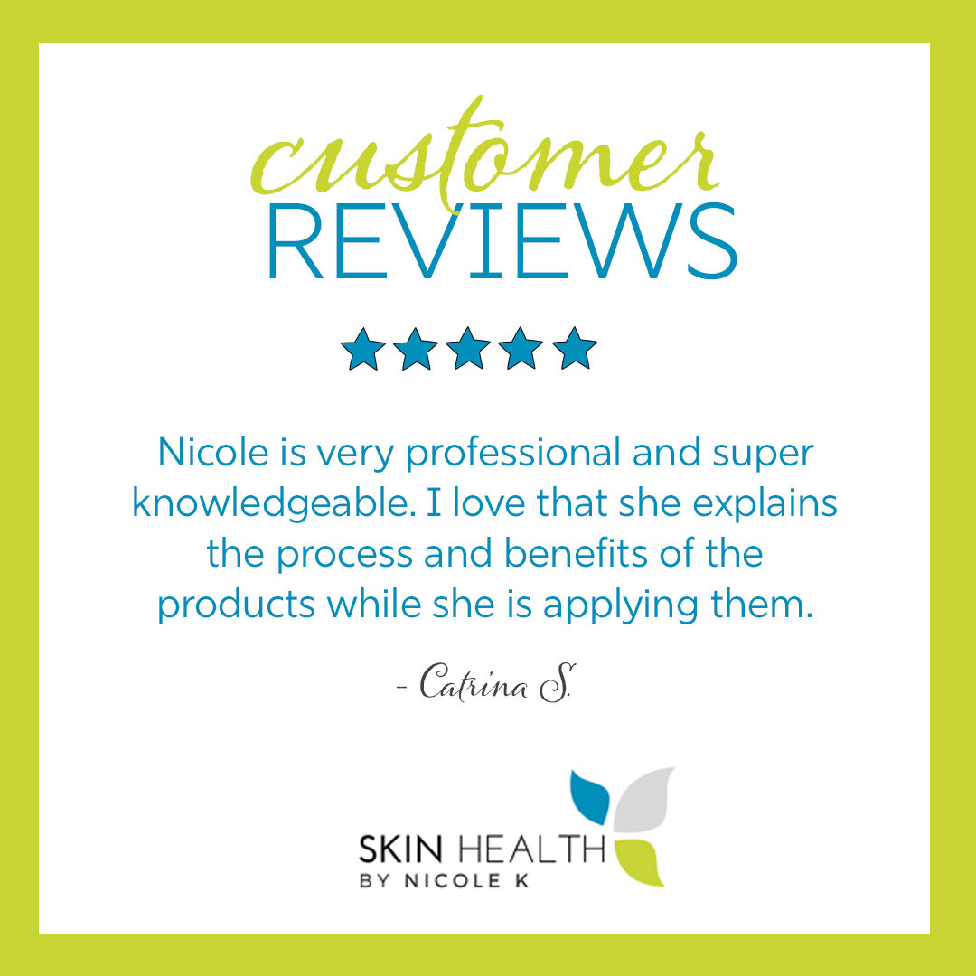 So proud to have satisfied customers. We know it&rsquo;s vital to educate clients like Catrina along their skin health journey. That&rsquo;s why we provide complimentary consultations. Book yours on our website to start finding skin health solutions.