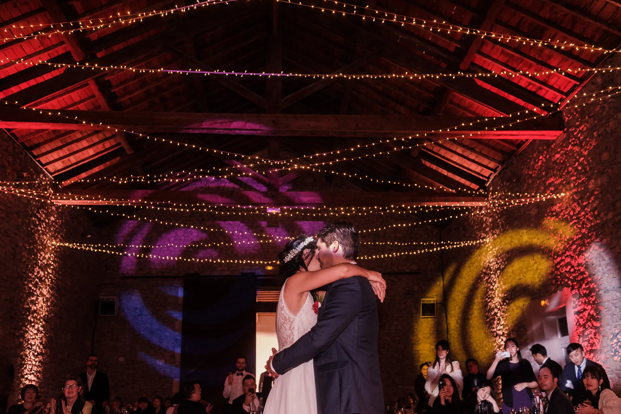 Mariage en hiver au domaine de la baraque de Sérignac