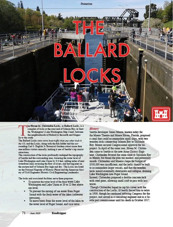 Ballard Locks Magazine Advertorial