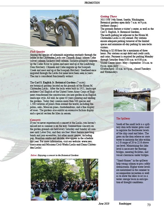 Ballard Locks Advertorial