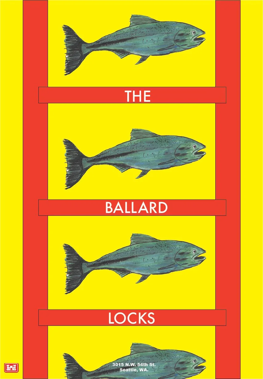 Ballard Locks Poster