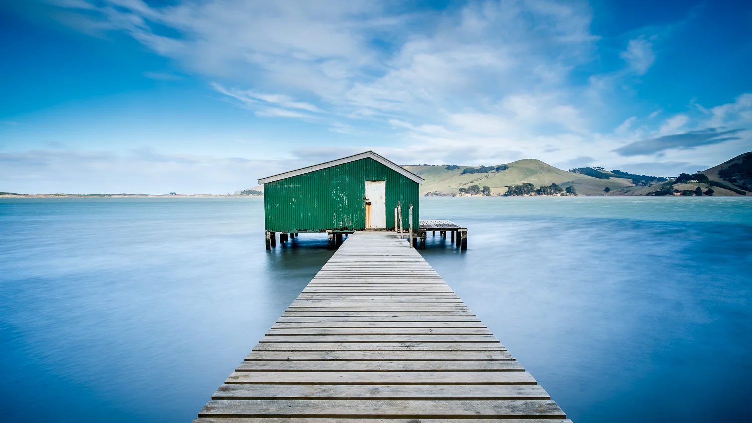Green Boathouse - Hoopers Inlet