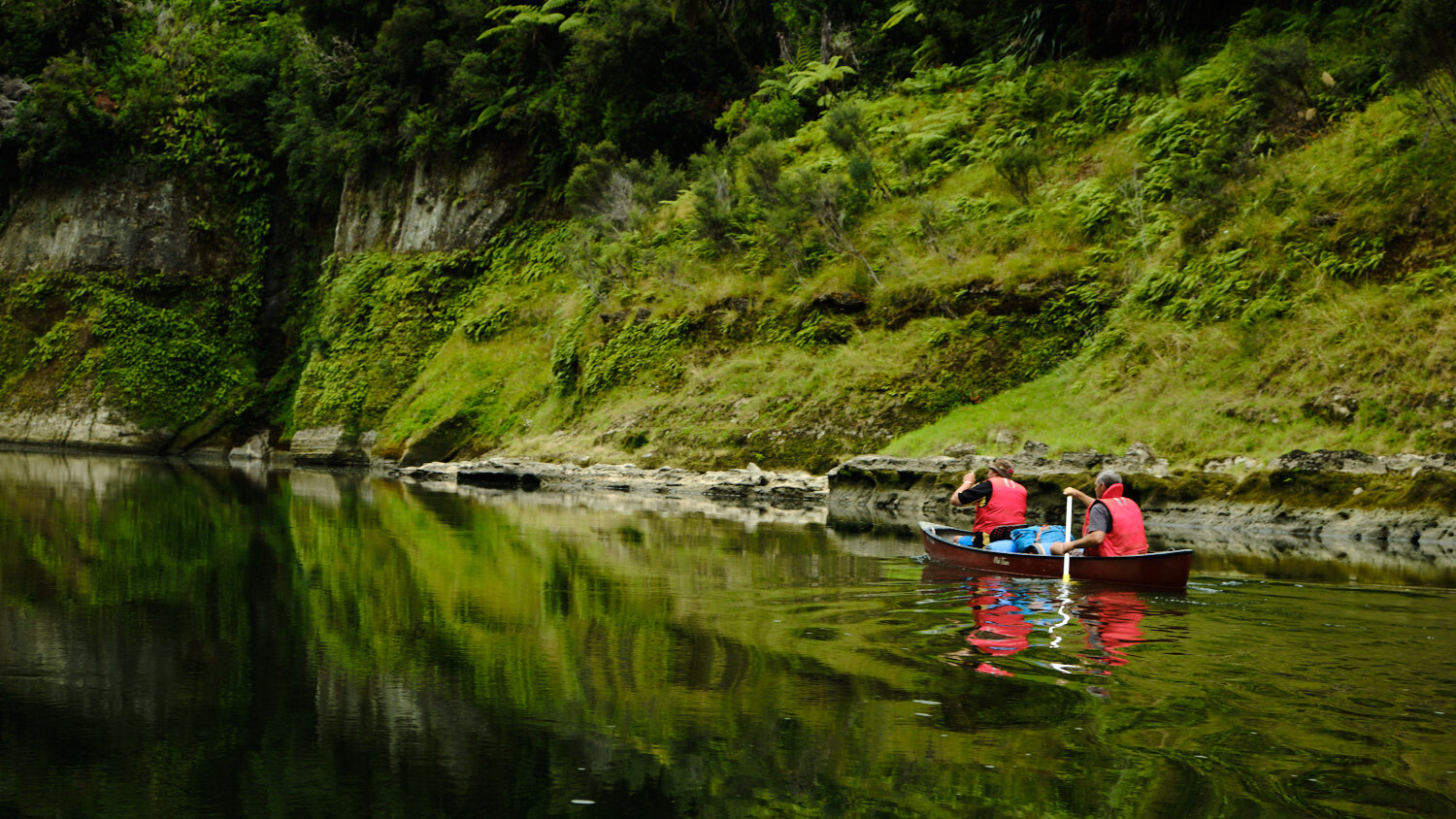 whanganui river canoe trip