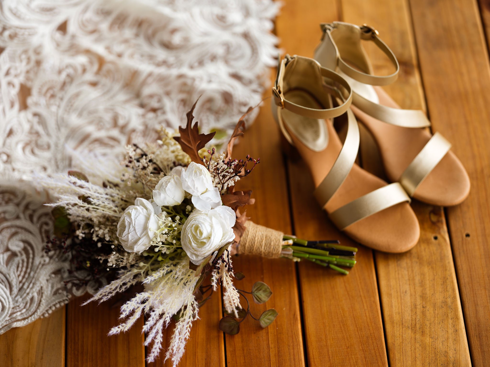 Wedding details photography