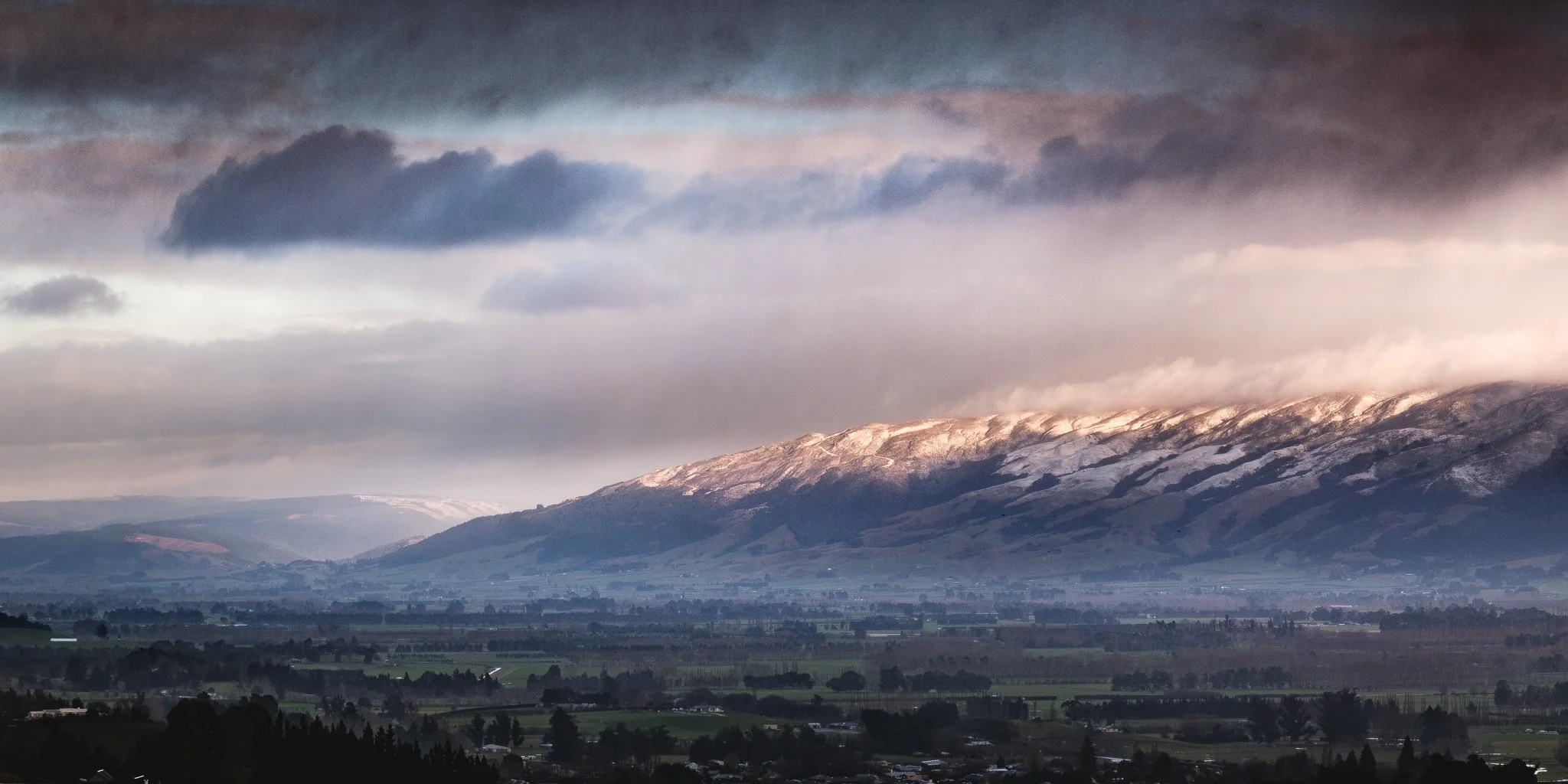 Winter on the Taieri Plain