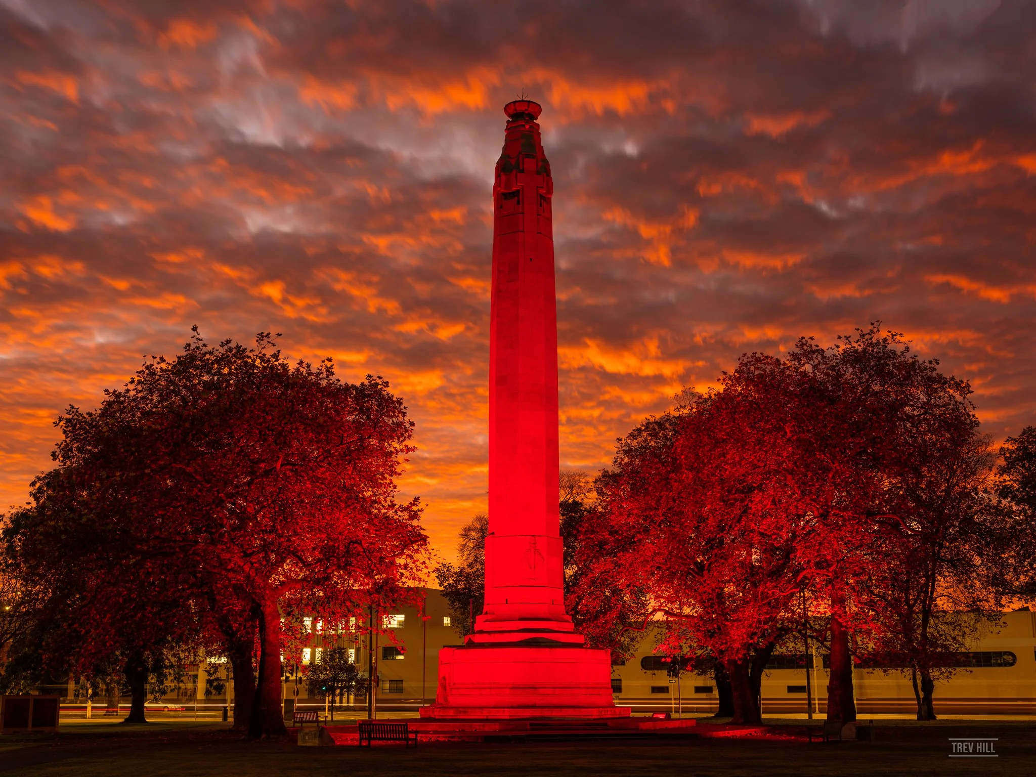 Dunedin City Walking Tour - Queens Garden Cenotaph