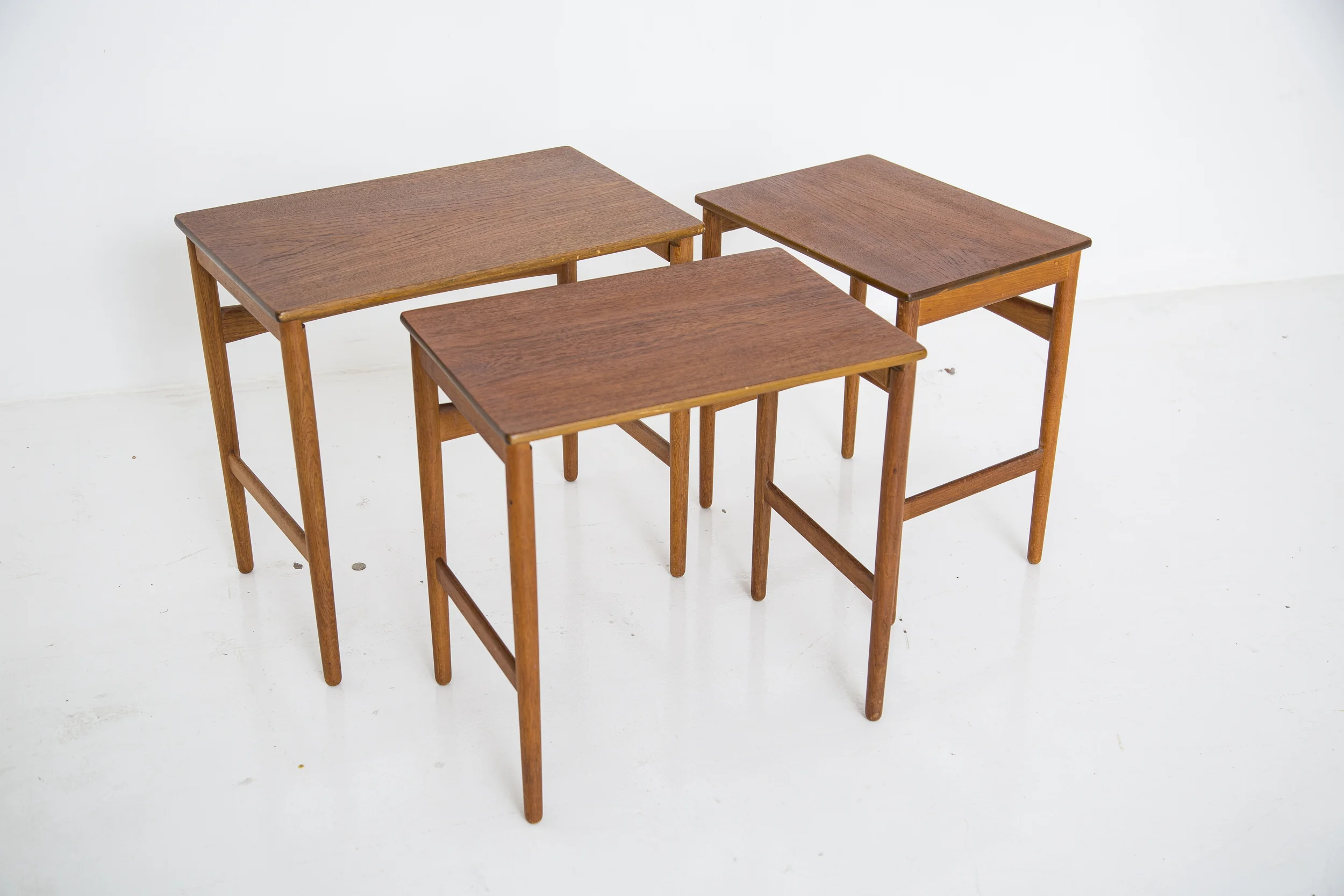 Vintage Hans Wegner Stacking Tables