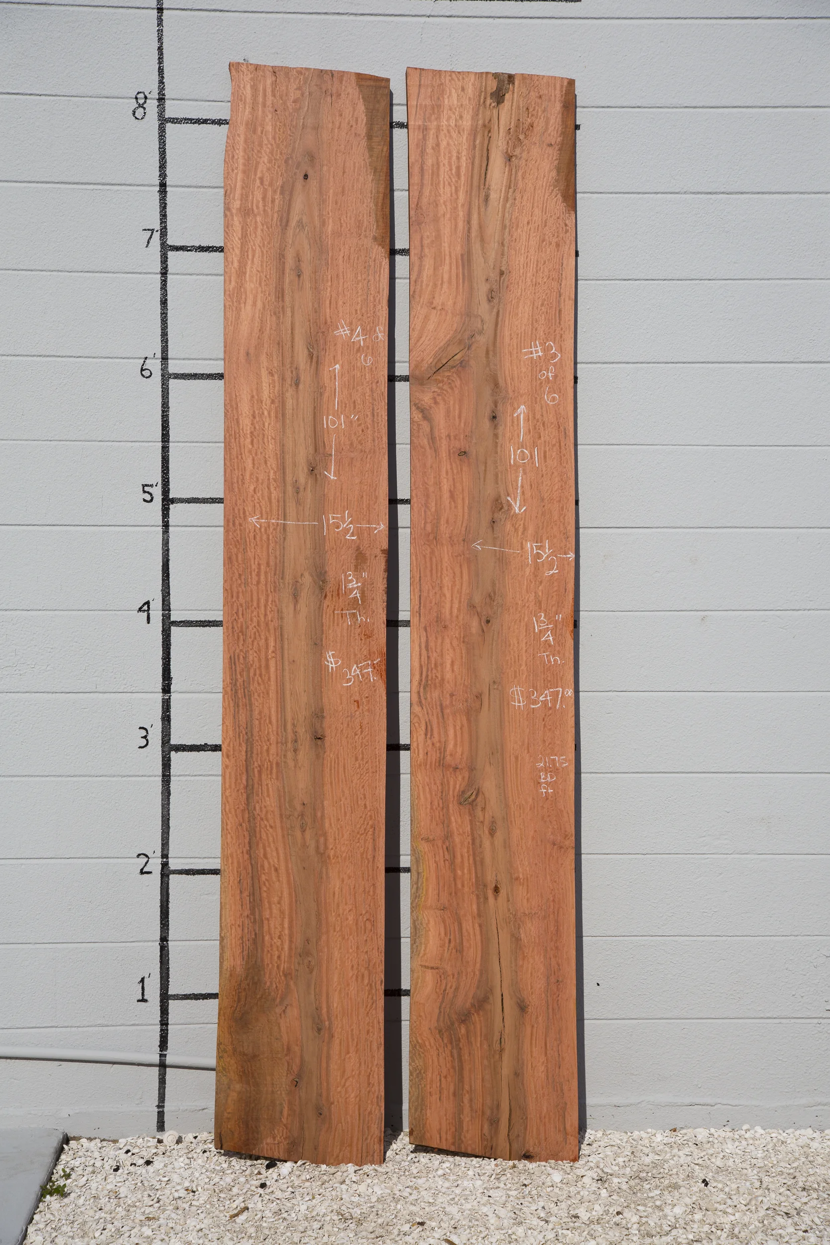 Figured Eucalyptus Slab