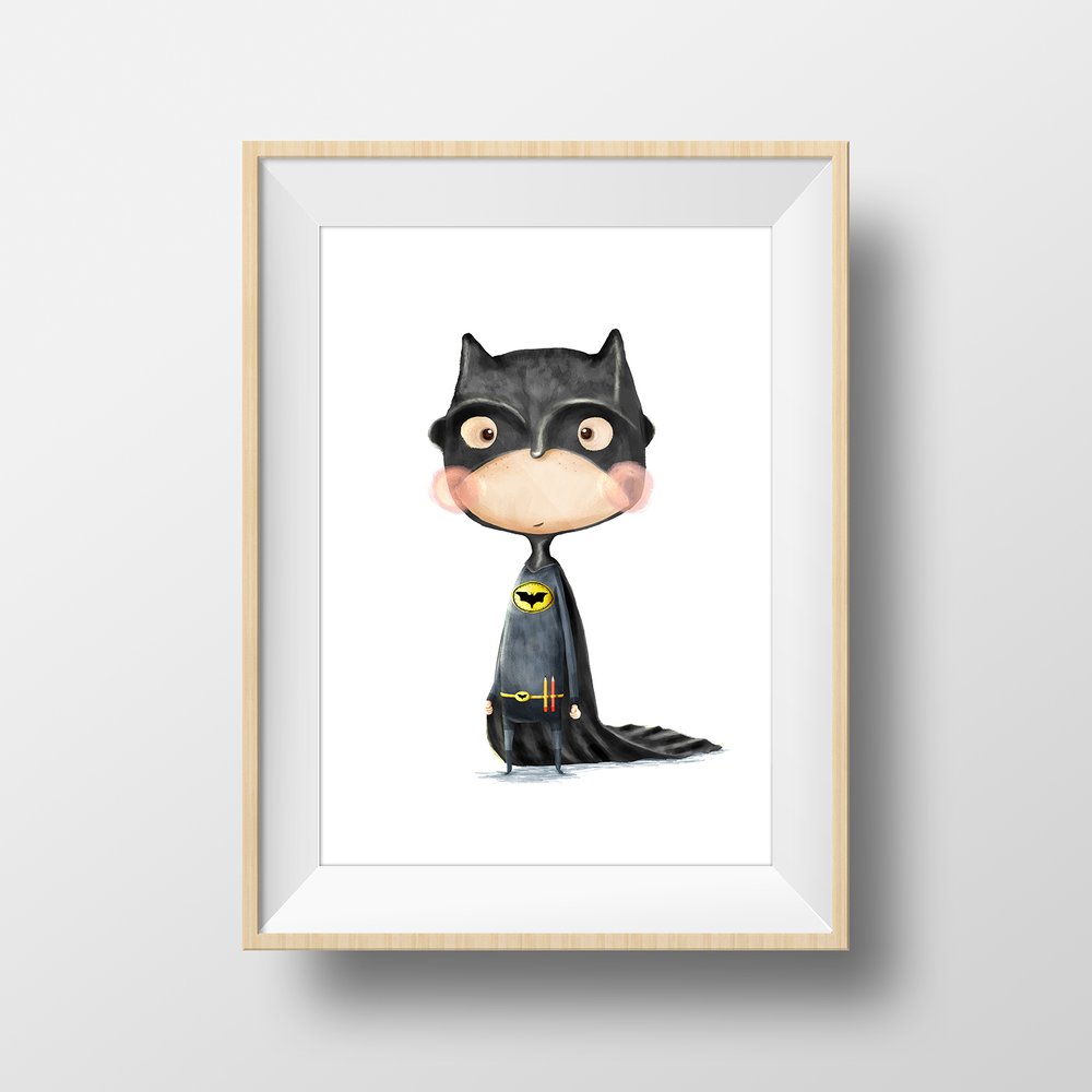 Batboy — Alzira Illustration, image size:1000x1000