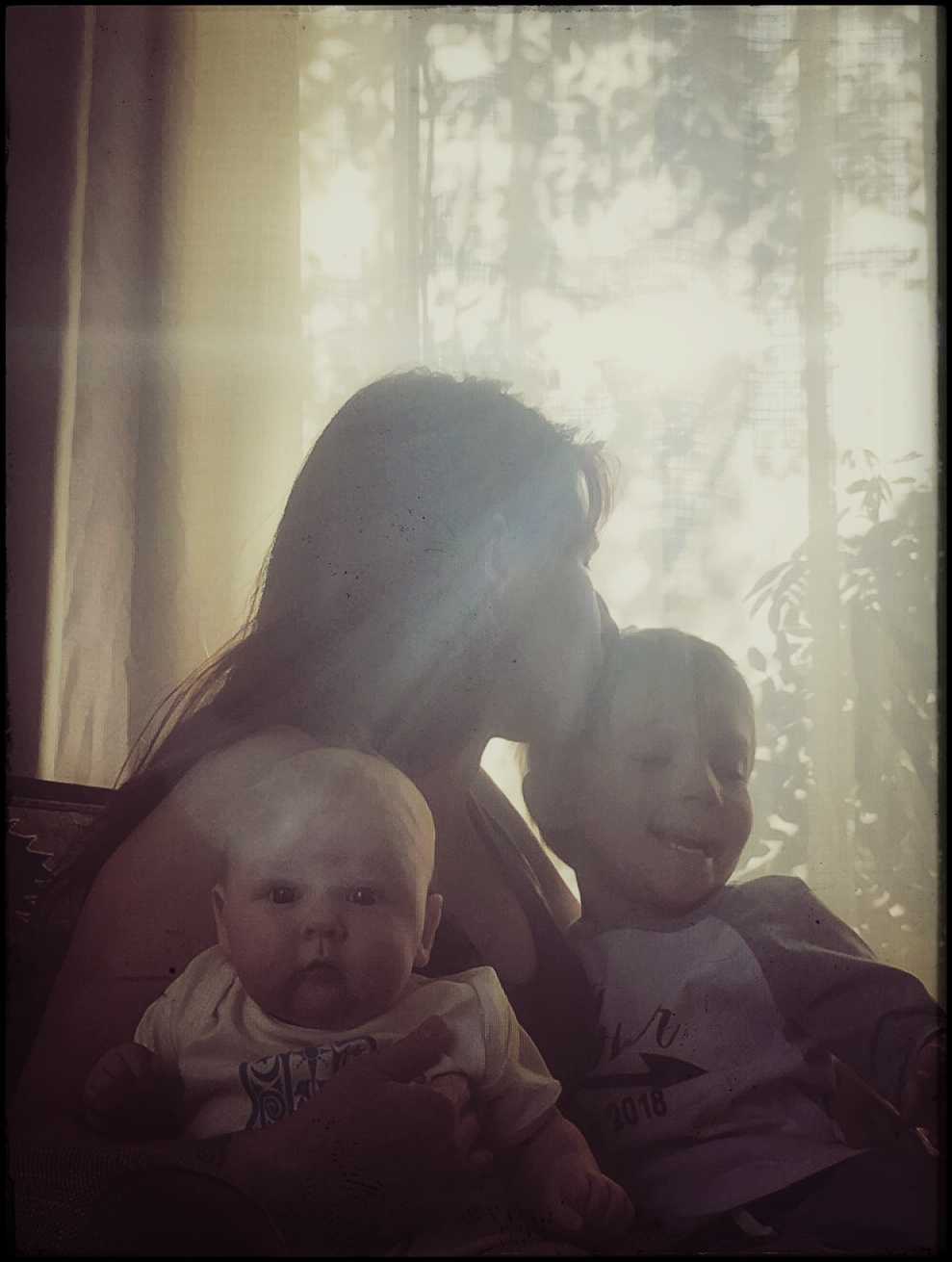 The sun loves to shine on this family.
